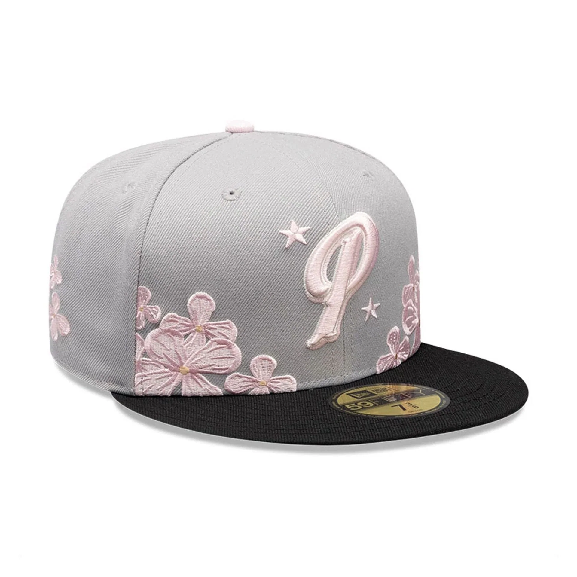 New Era Panama Floral Grey 59FIFTY Fitted Cap - Image 5