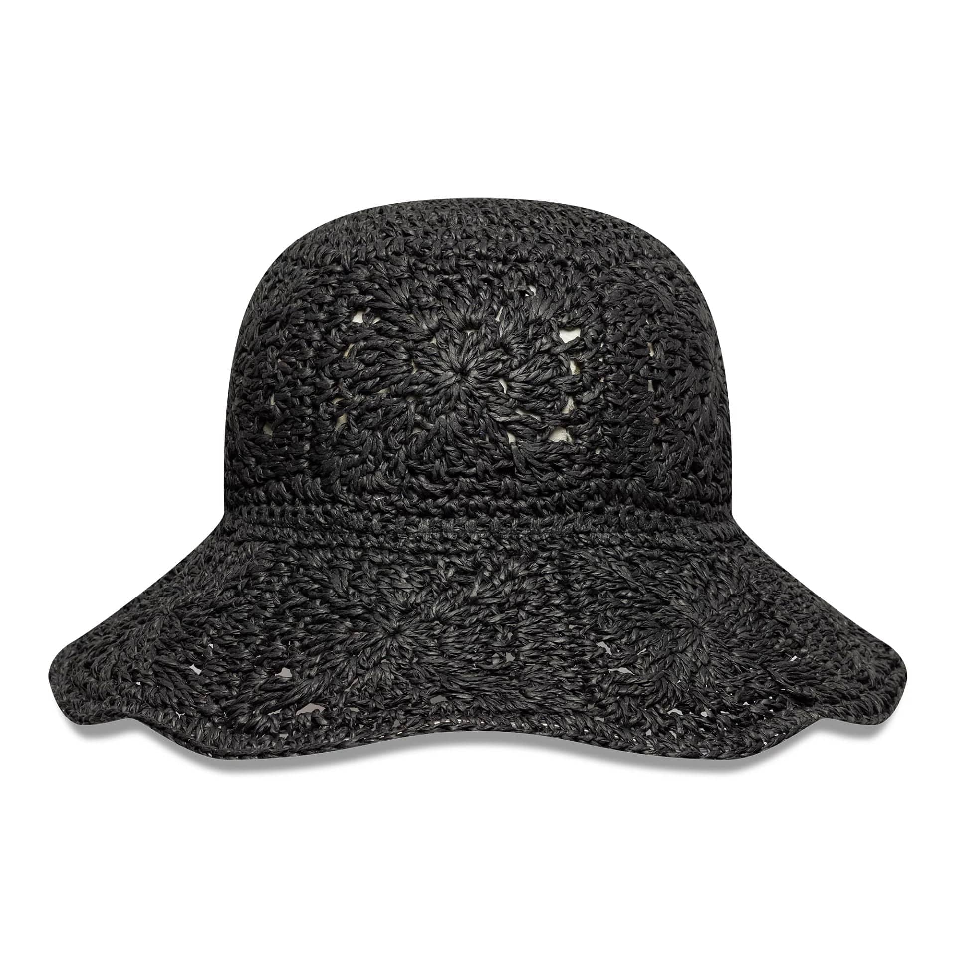 New Era Paper Hat Black Adventure Bucket Hat - Image 3