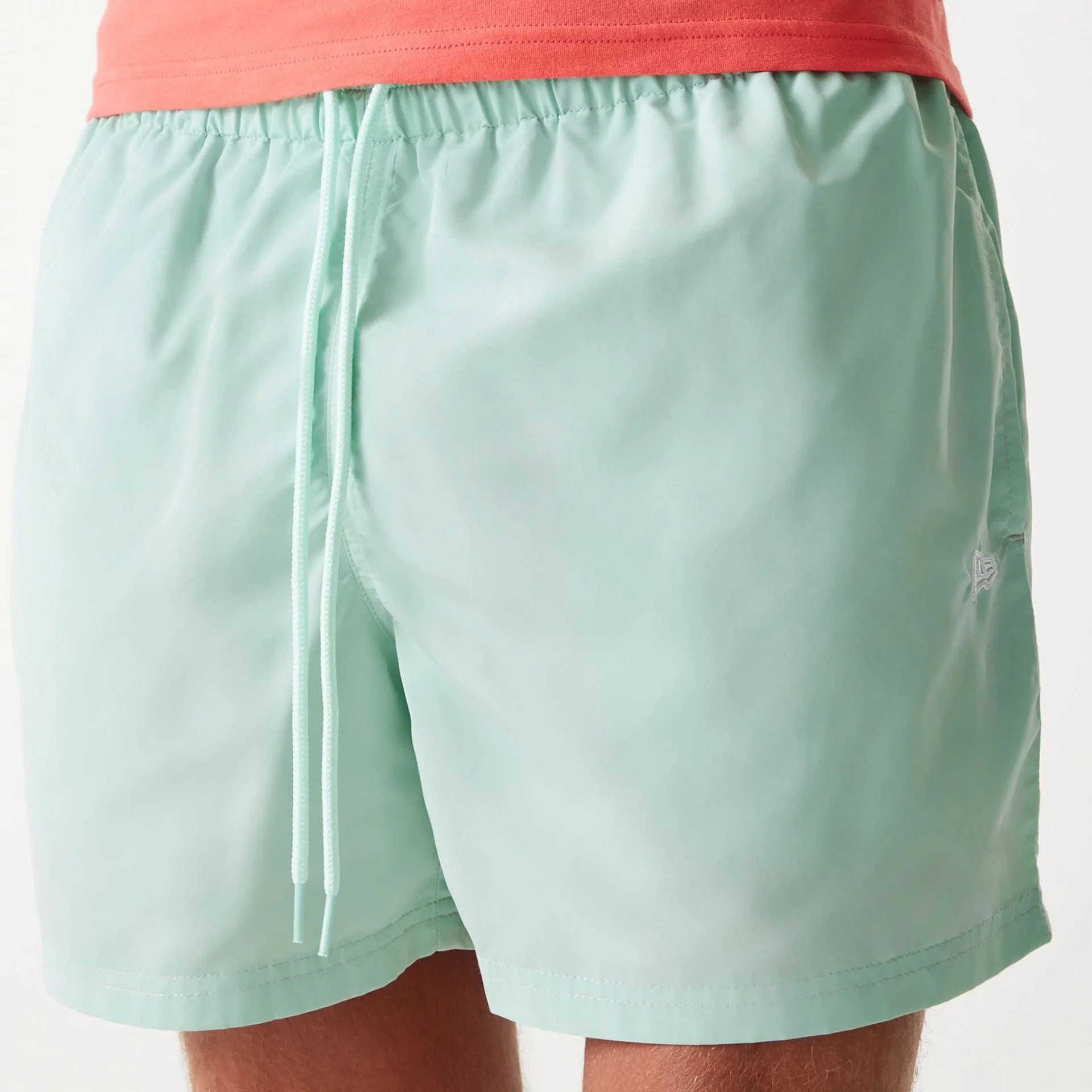 New Era Pastel Green Swim Shorts - Image 5
