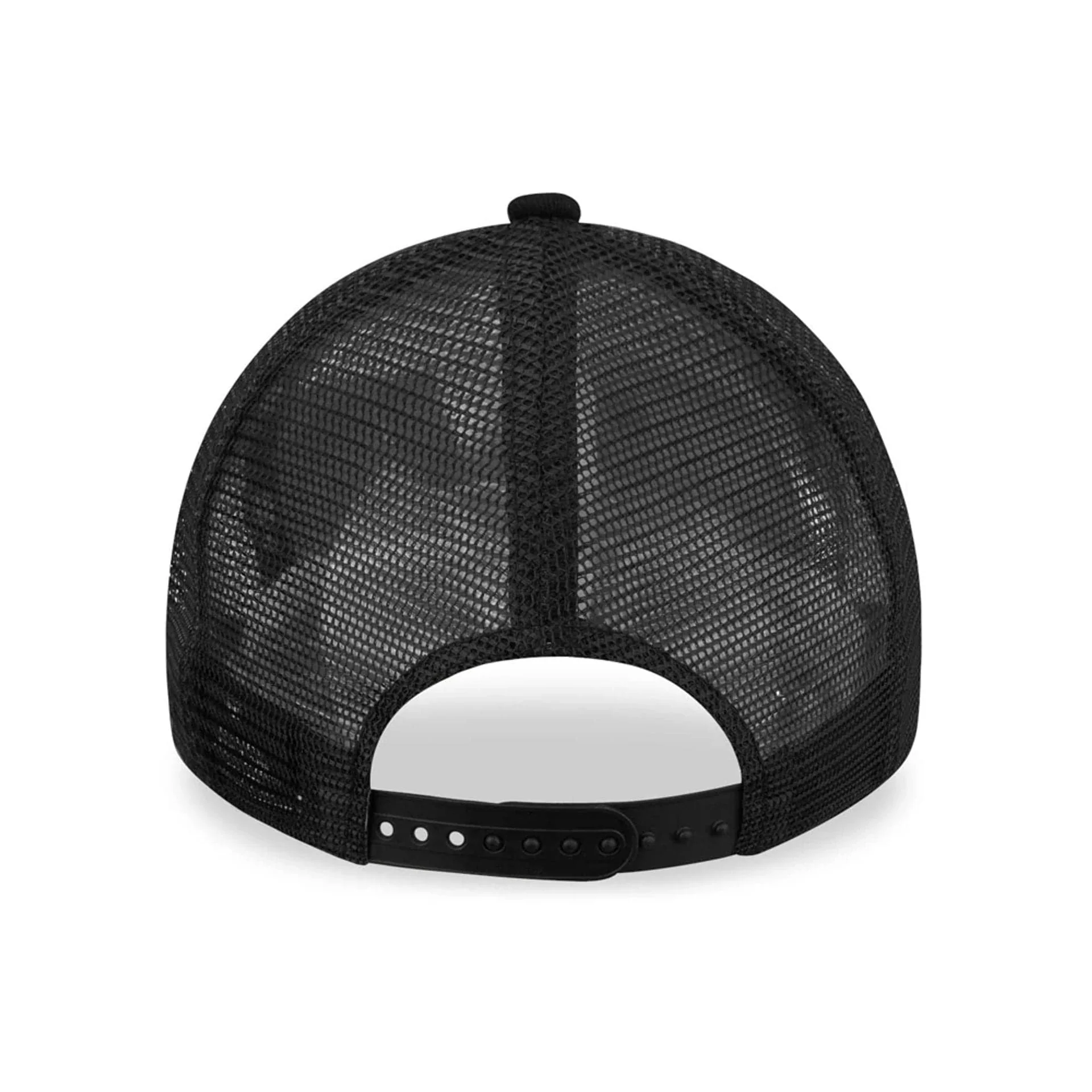 New Era Patch Black A-Frame Trucker Cap - Image 4