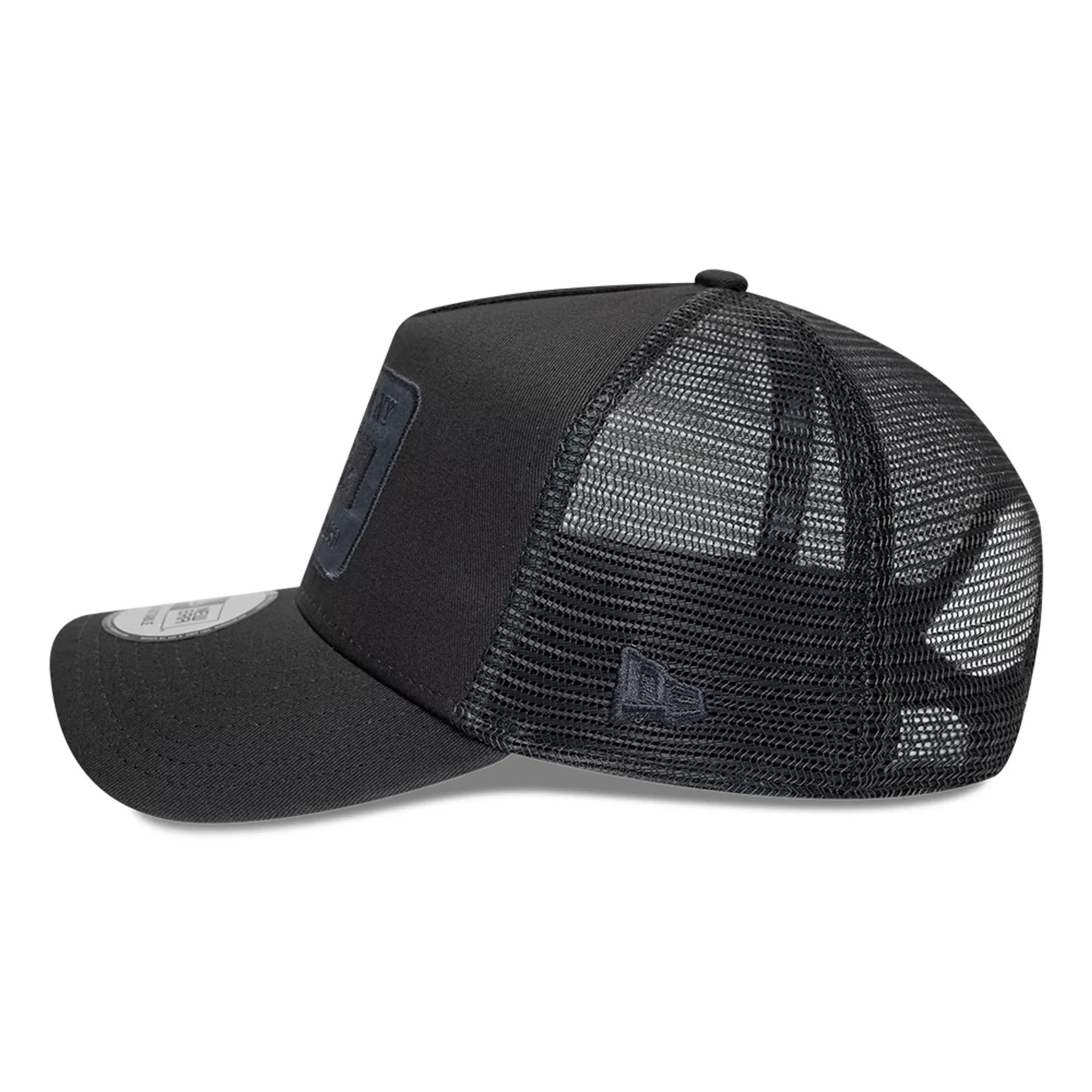 New Era Patch Charcoal 9FORTY A-Frame Trucker Adjustable Cap - Image 5