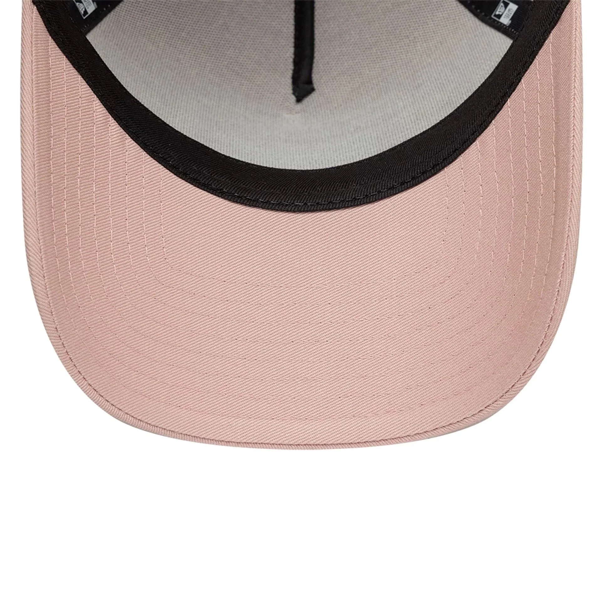 New Era Patch Pastel Pink 9FORTY A-Frame Trucker Adjustable Cap - Image 7