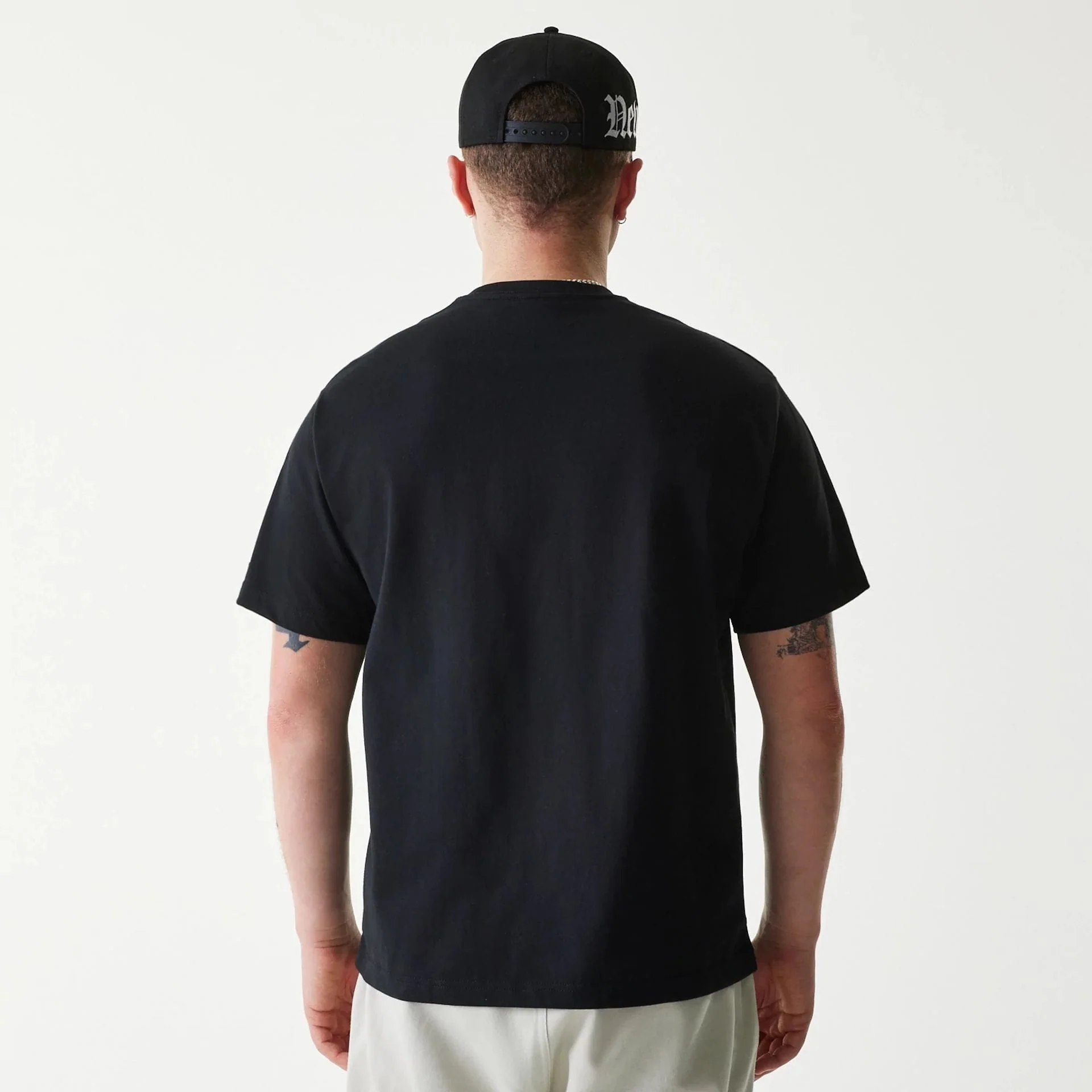 New Era Peace Symbol Black T-Shirt - Image 2