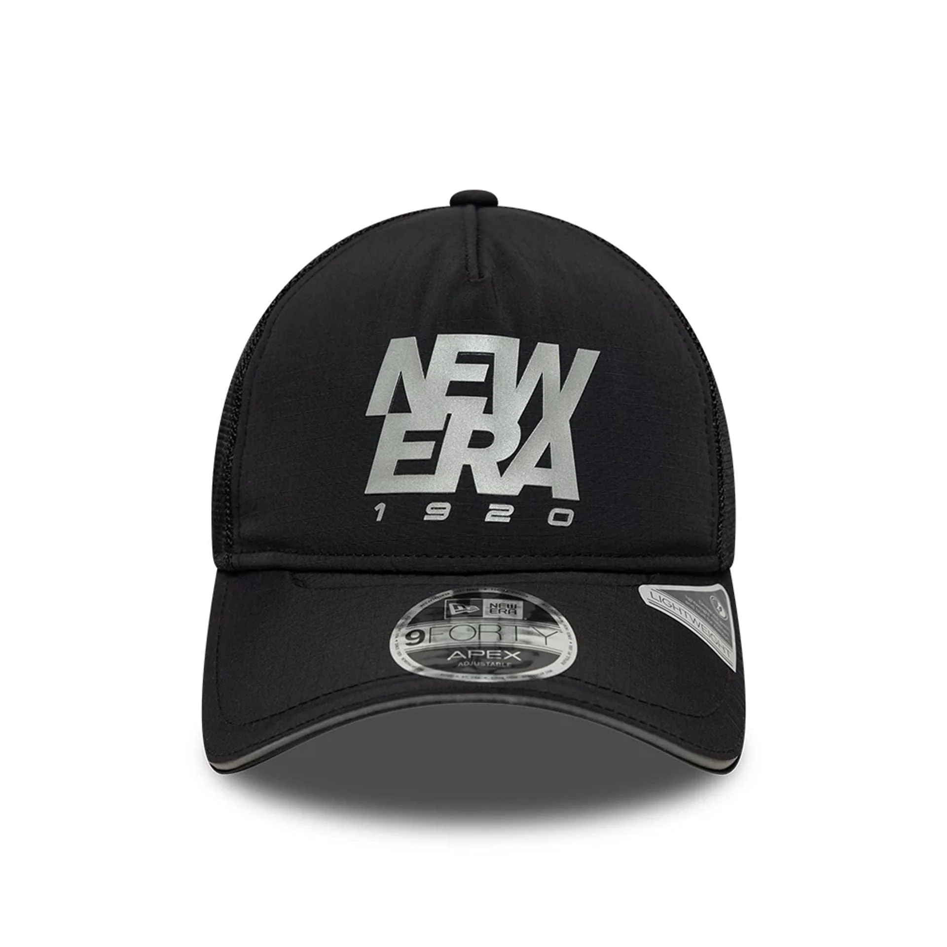 New Era Performance Black 9FORTY M-Crown A-Frame Trucker Adjustable Cap - Image 2
