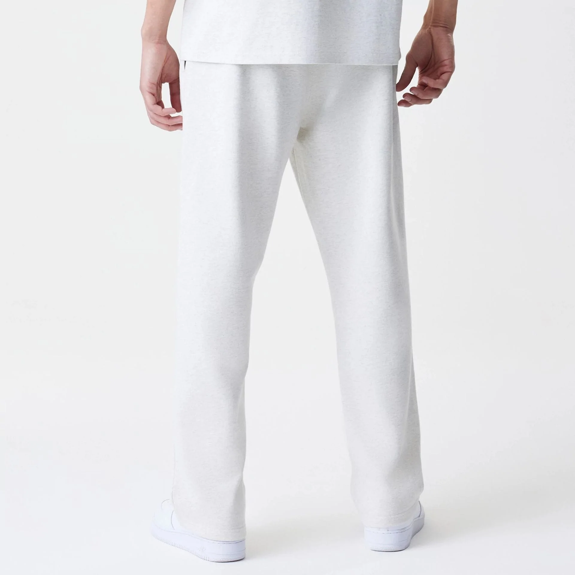 New Era Premium Essential Pastel Grey Joggers - Image 2