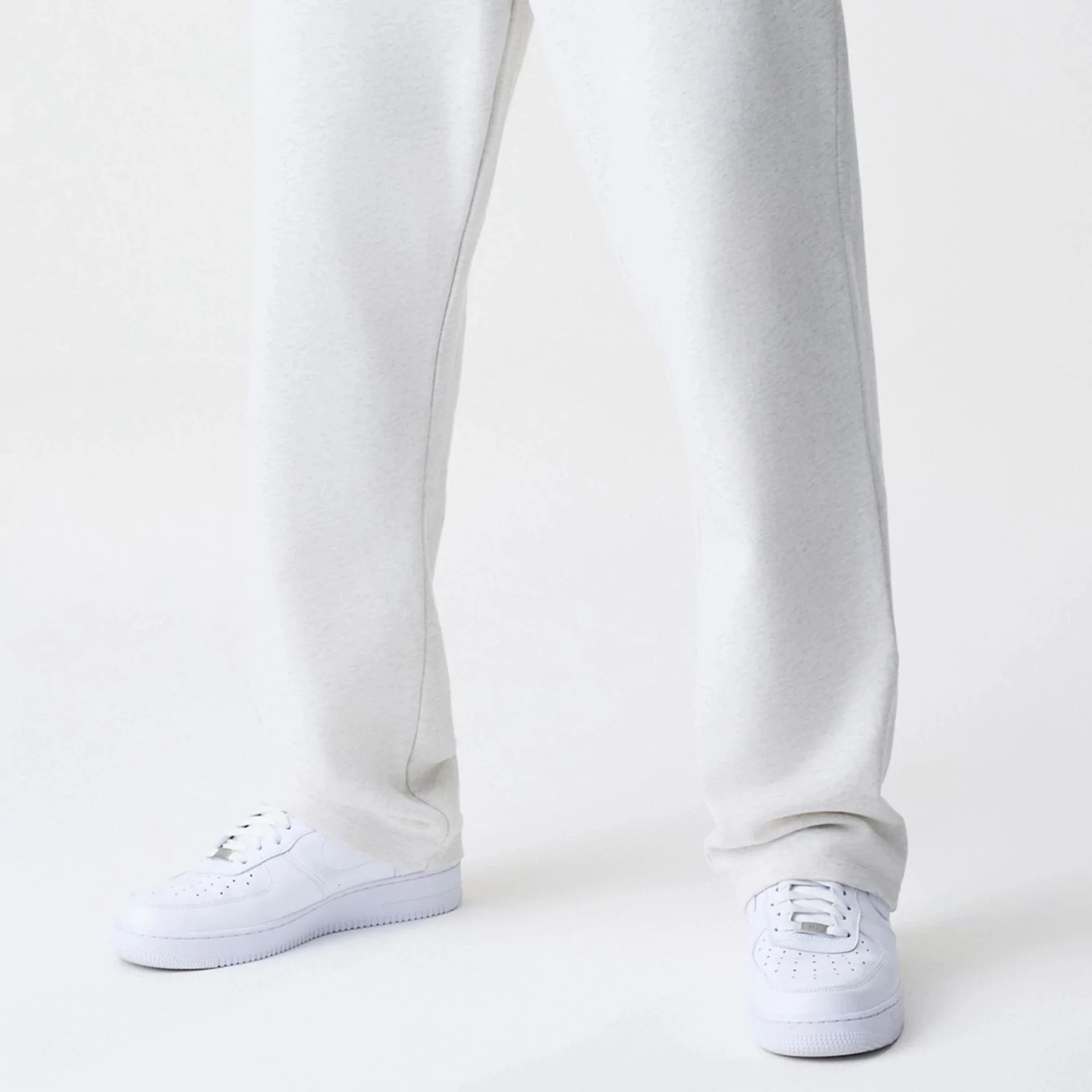 New Era Premium Essential Pastel Grey Joggers - Image 3