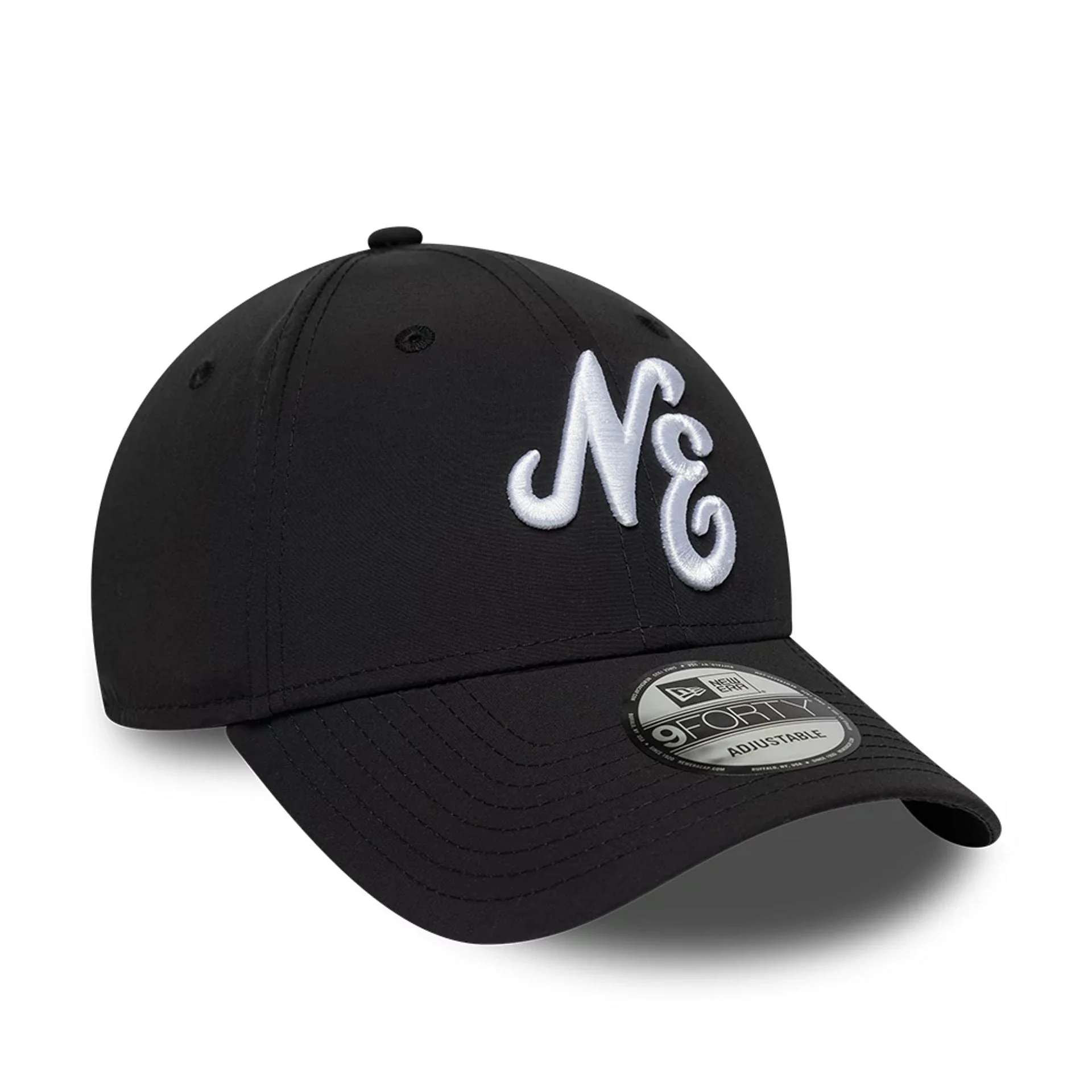 New Era Recycled Black 9FORTY Adjustable Cap - Image 3