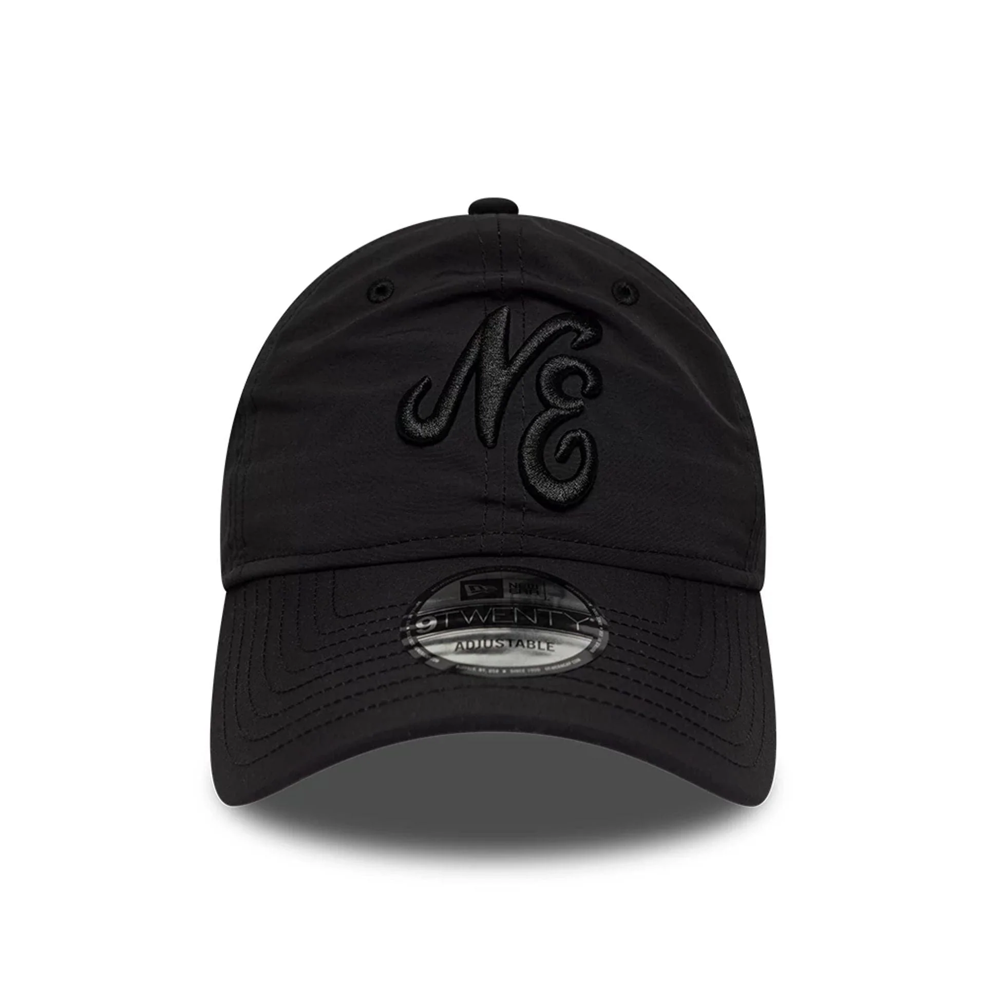 New Era Recycled Black On Black 9TWENTY Adjustable Cap - Image 2