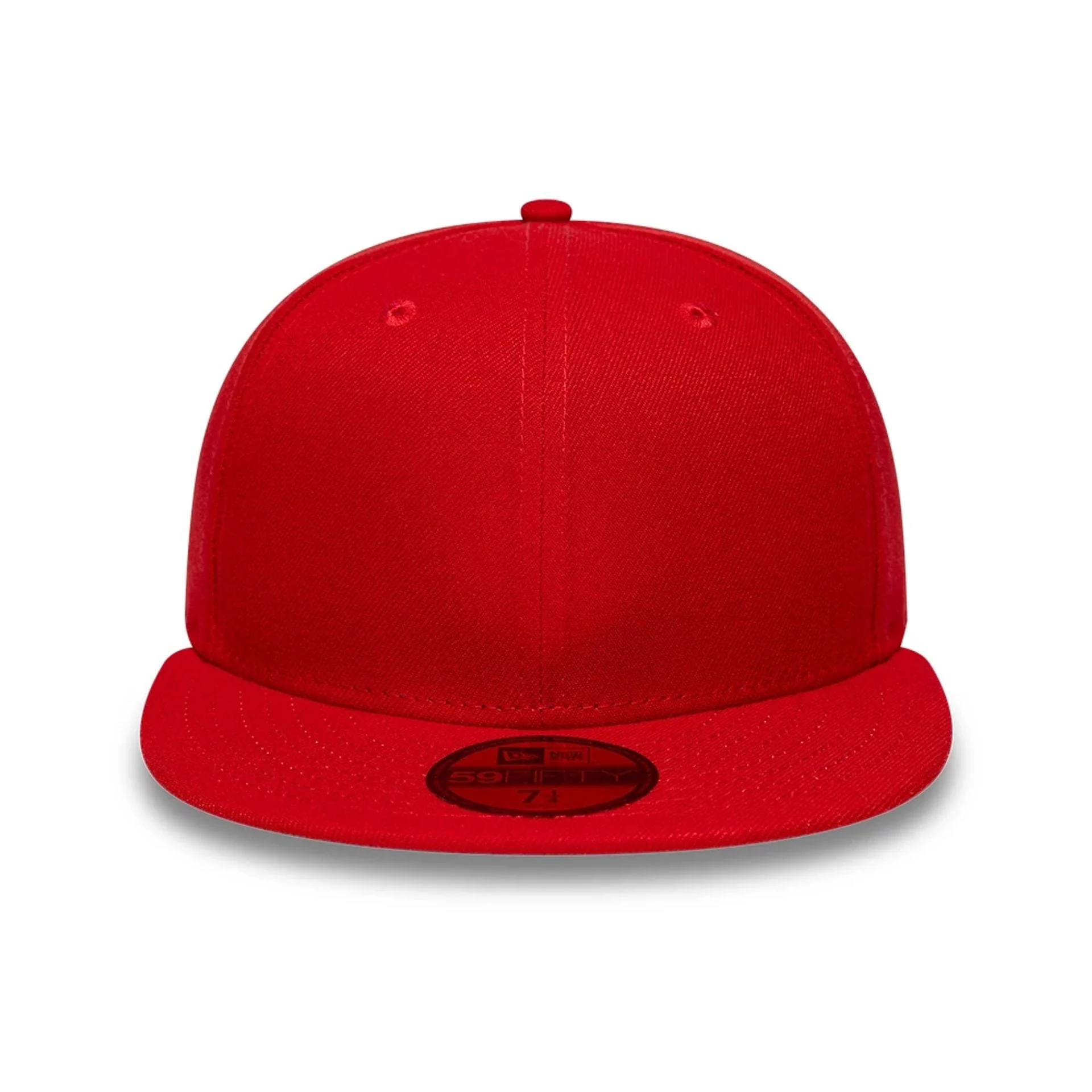 New Era Red 59FIFTY Fitted Cap - Image 3