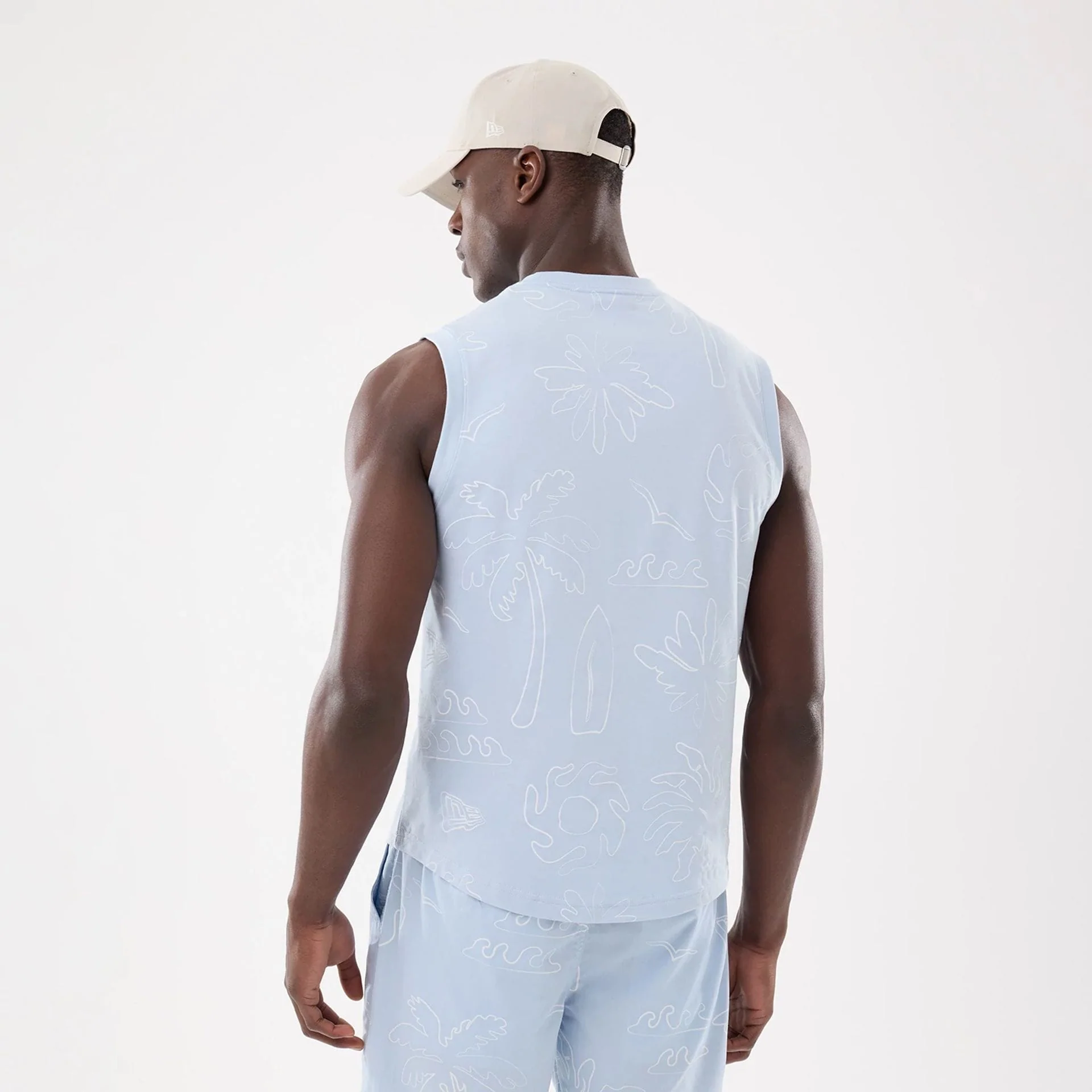New Era Resort Blue Tank Top - Image 2
