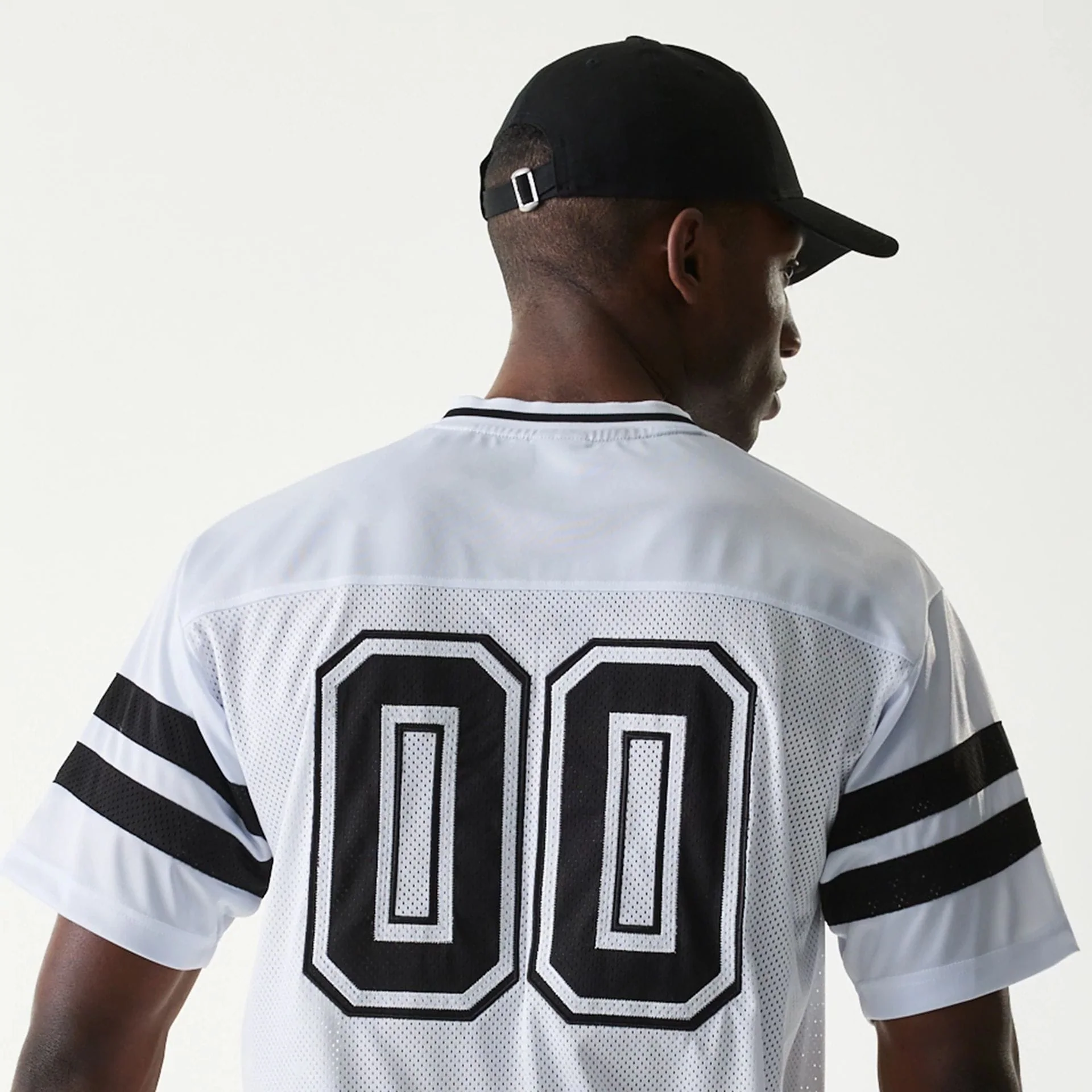 New Era Retro Sports White Mesh Jersey - Image 5