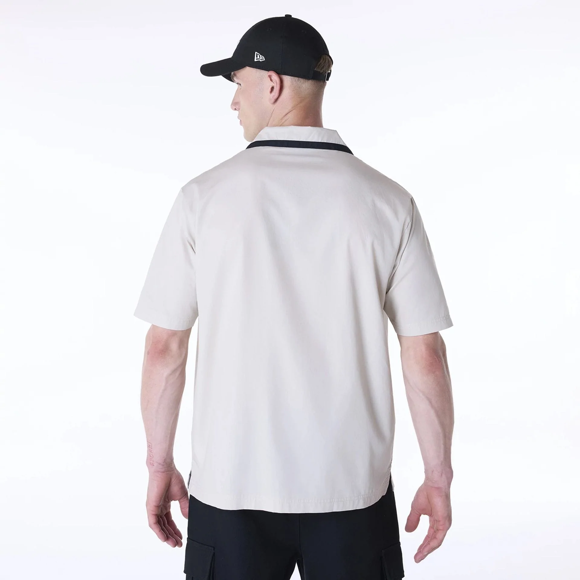 New Era Revere Cream Short Sleeve Shirt - Image 5