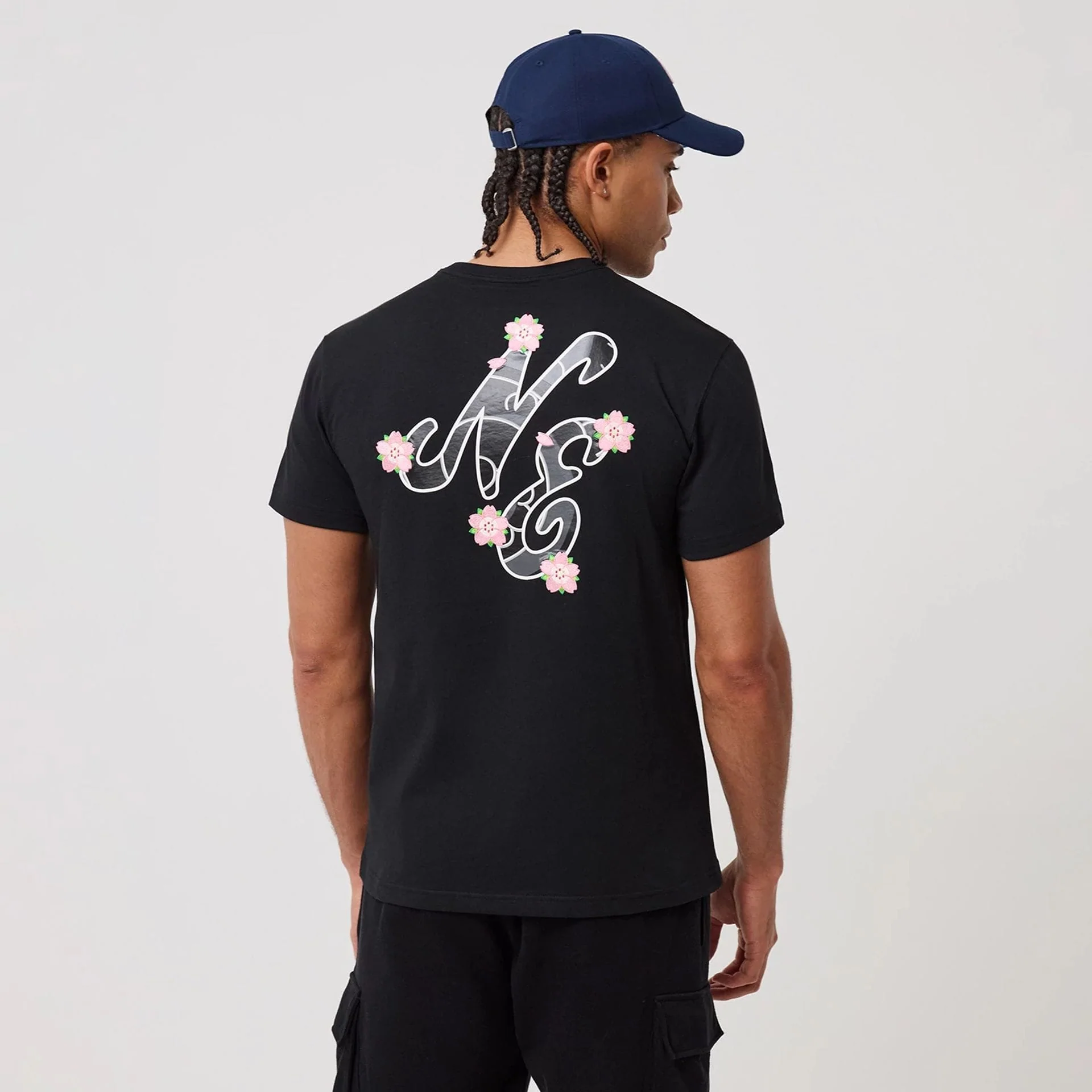 New Era Sakura Black T-Shirt - Image 2