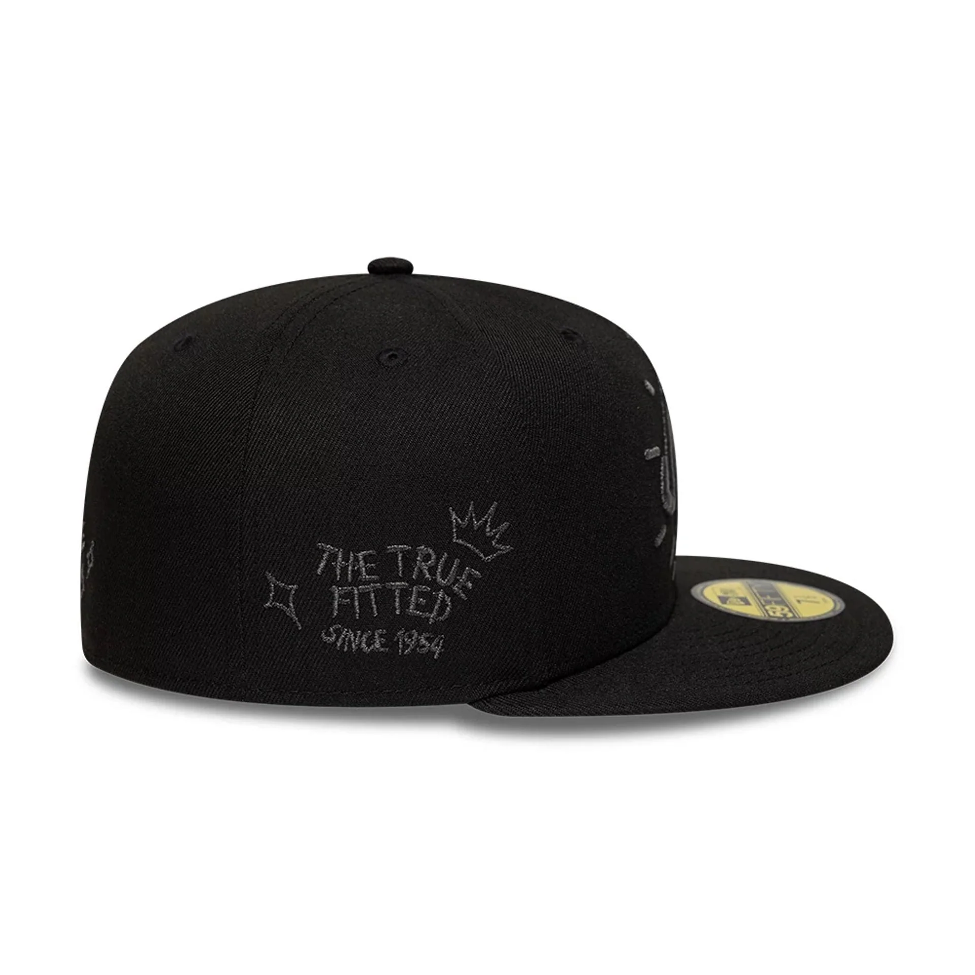 New Era Scribble Black 59FIFTY Fitted Cap - Image 6