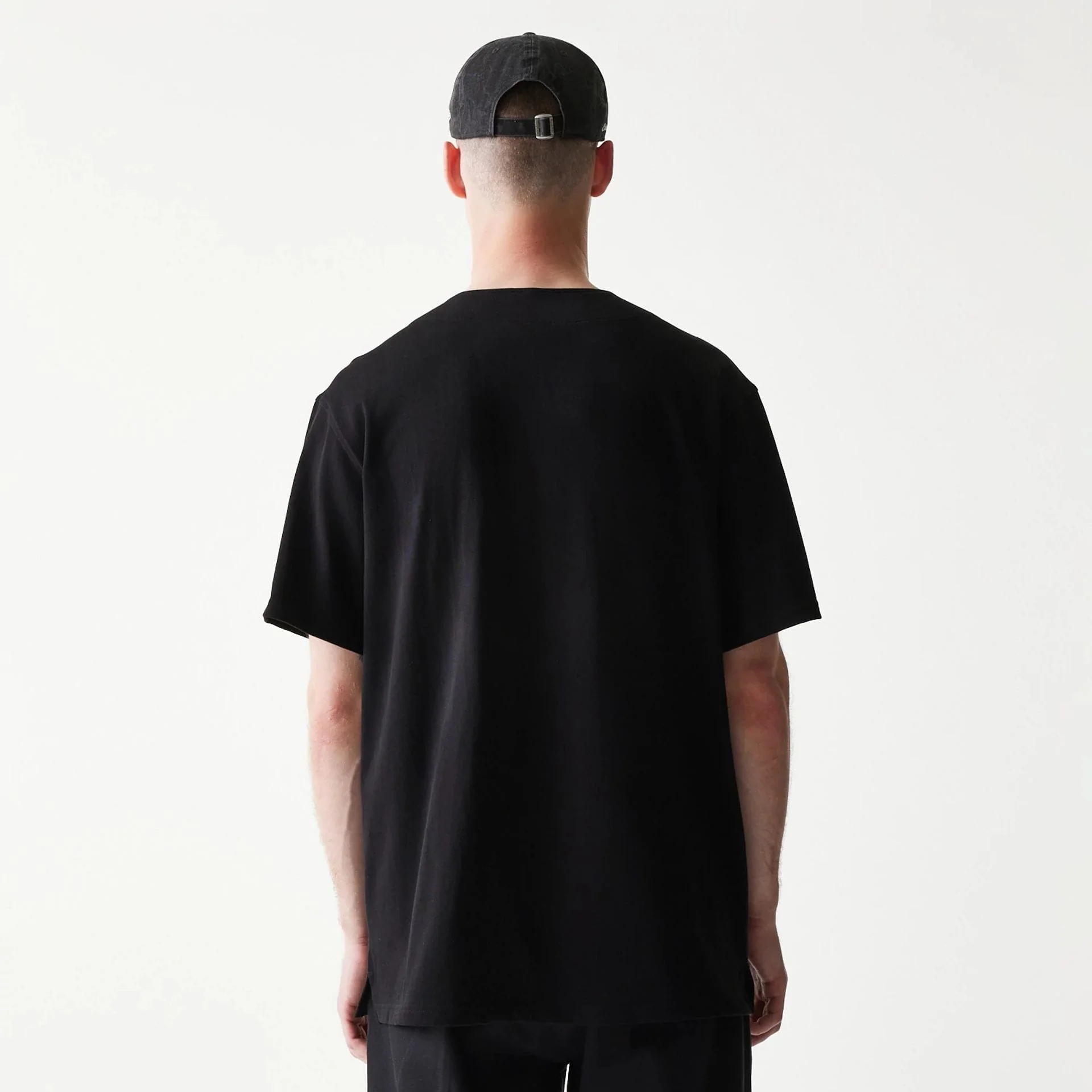 New Era Script Black T-Shirt - Image 2