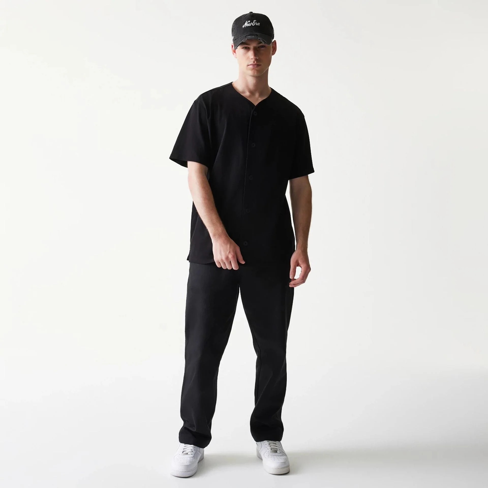 New Era Script Black T-Shirt - Image 8