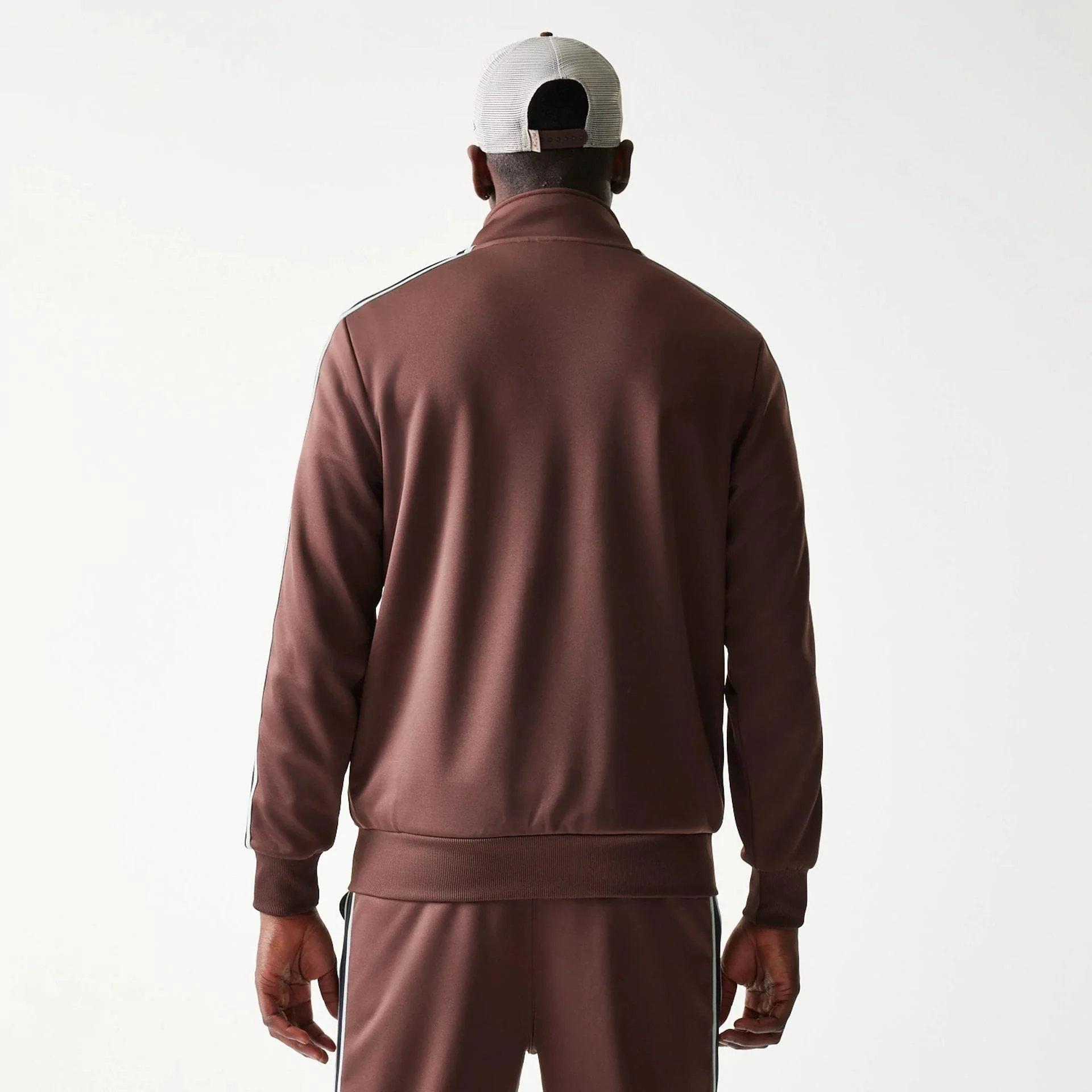 New Era Script Brown Track Jacket - Image 2