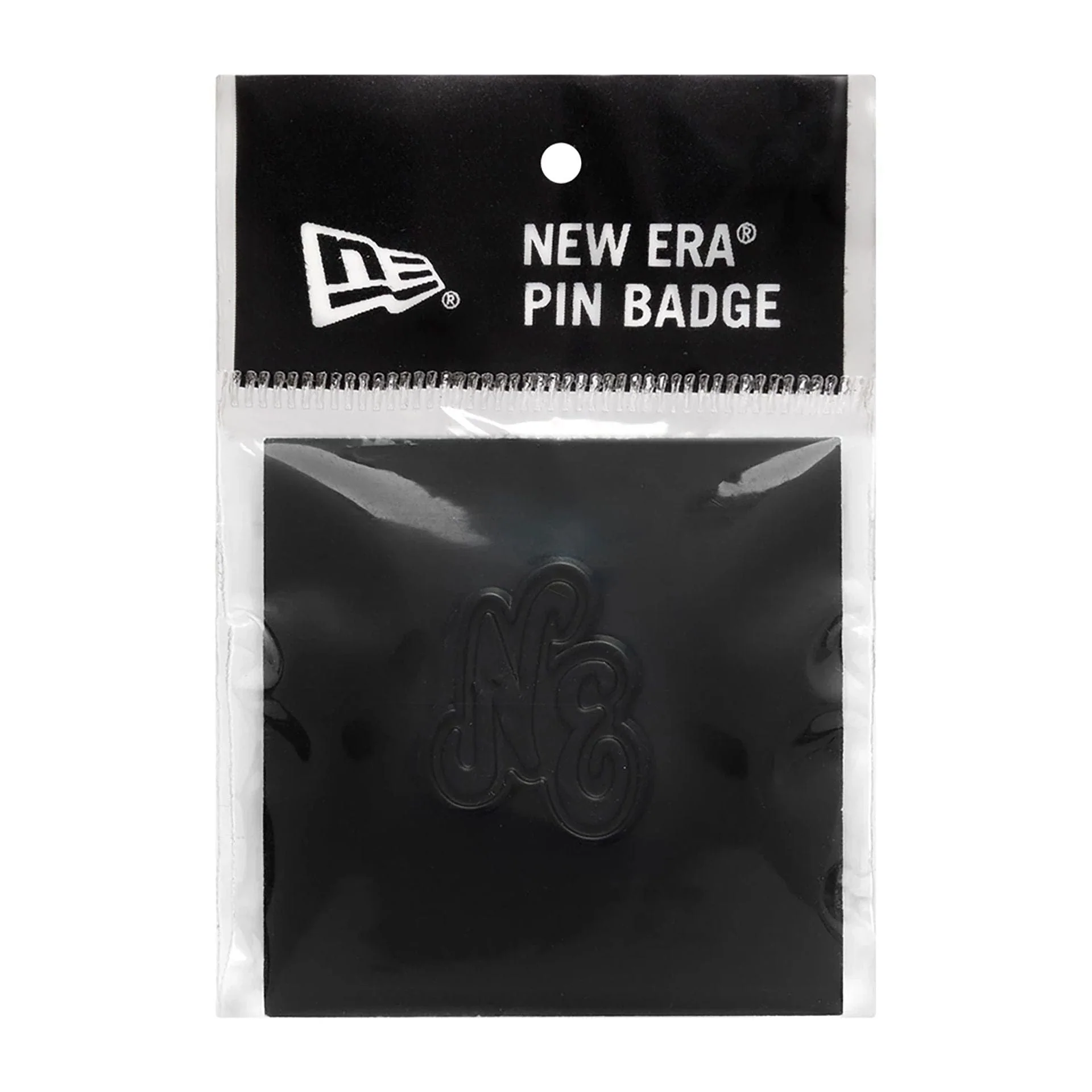 New Era Script Heritage Connect Black Pin Badge - Image 3