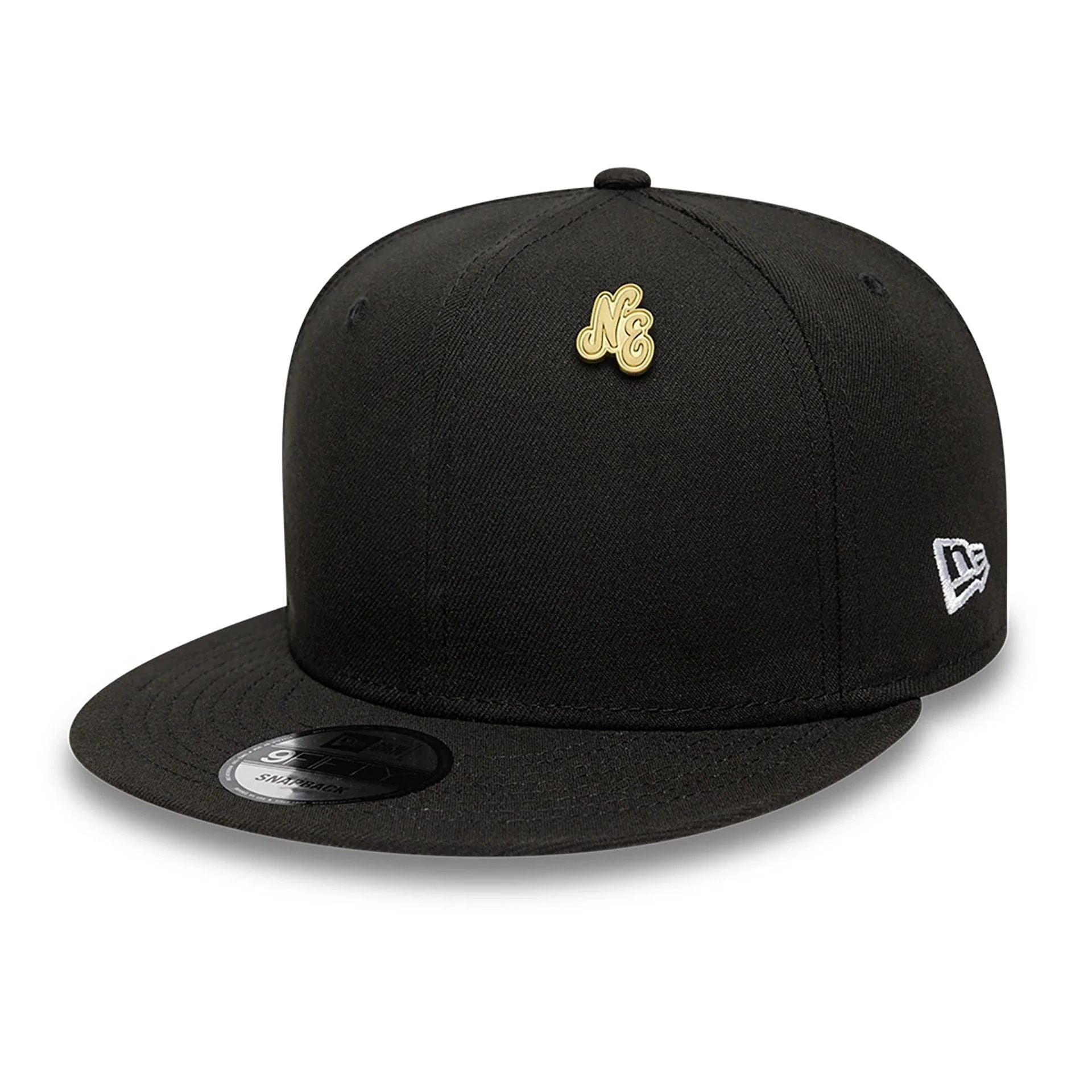 New Era Script Heritage Connect Gold Pin Badge - Image 2