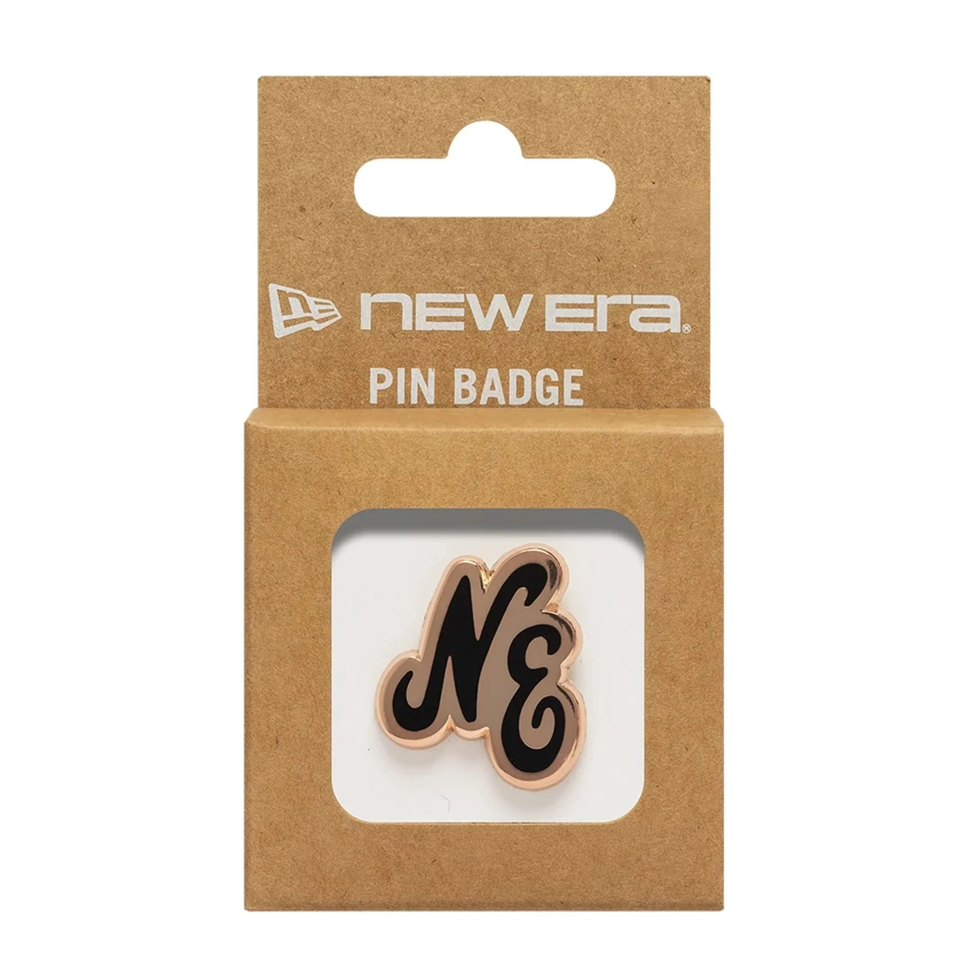New Era Script Herritage Connect Rose Gold Pin Badge - Image 3