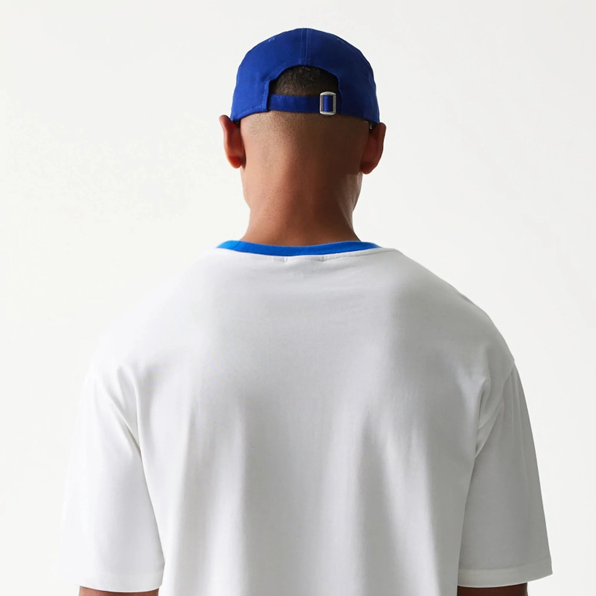 New Era Script White Oversized T-Shirt - Image 7