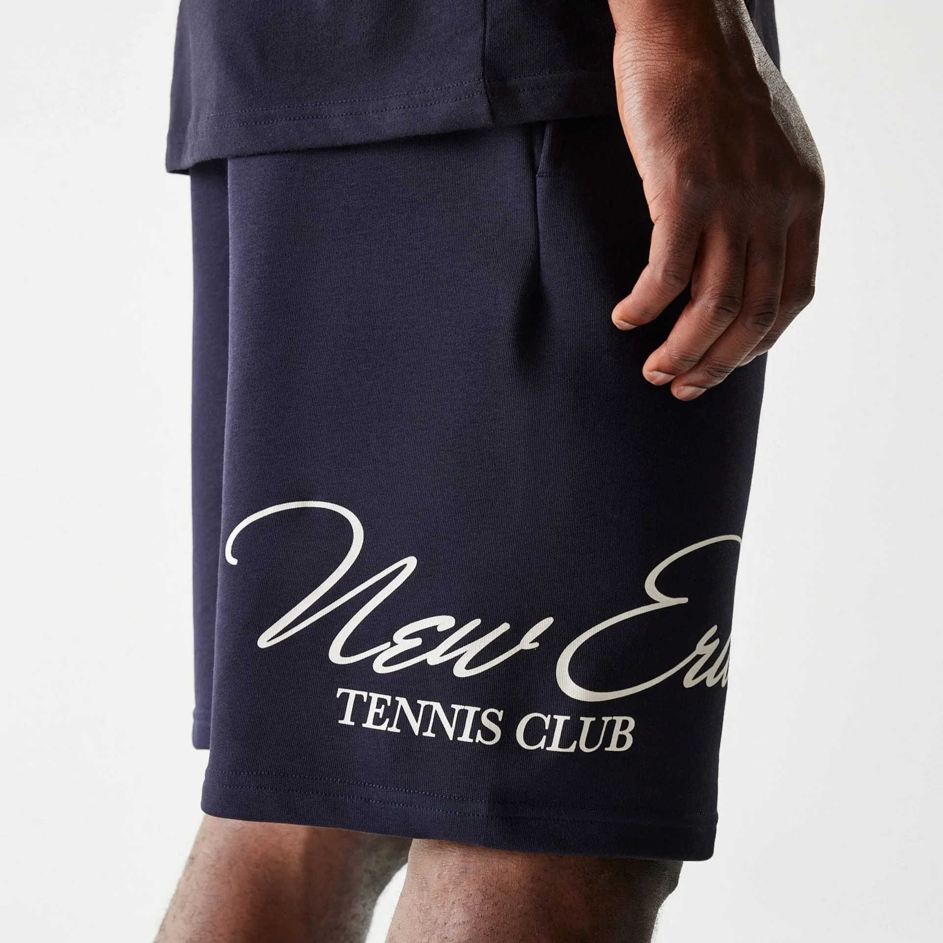 New Era Side Logo Navy Shorts - Image 4