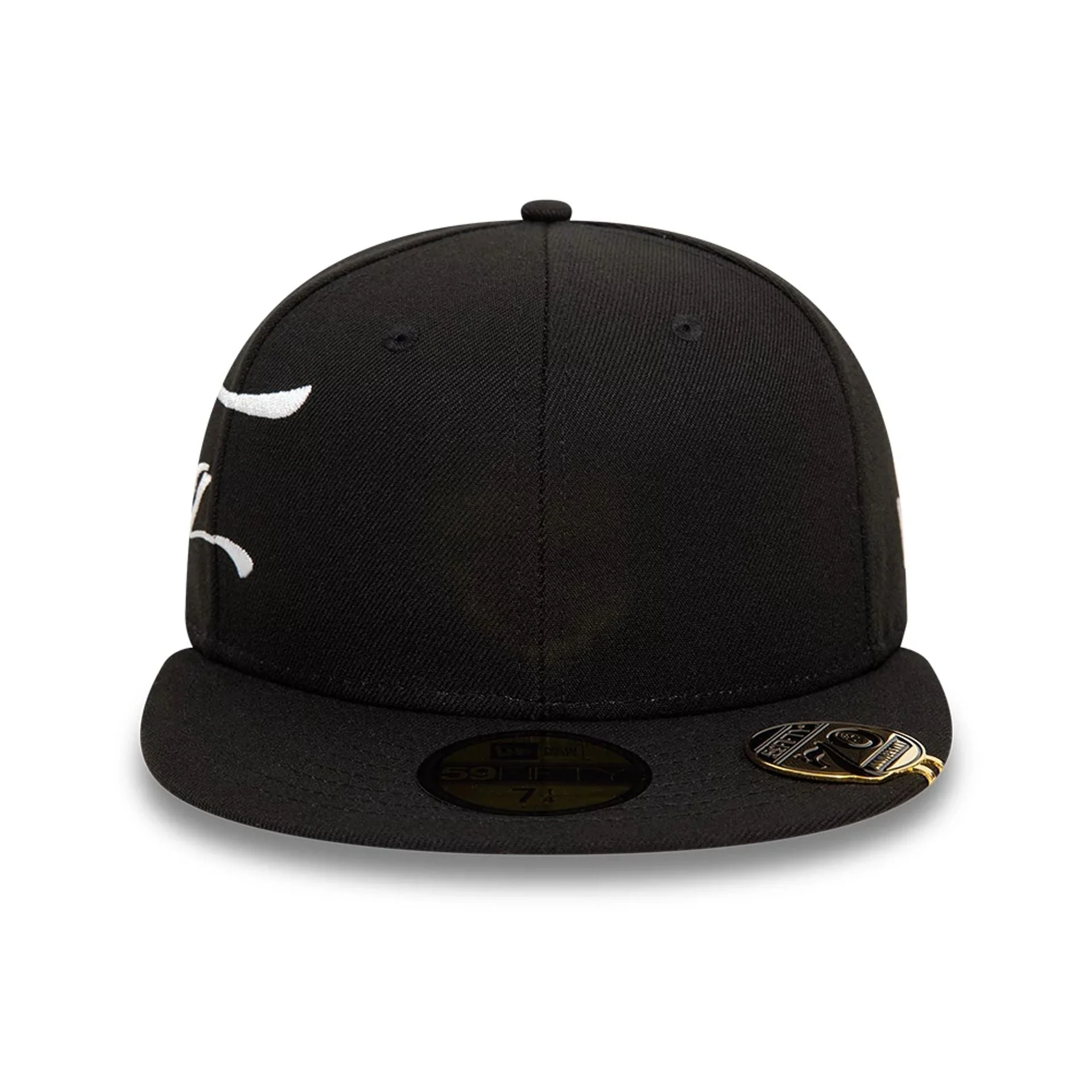 New Era Side Script Black 59FIFTY Fitted Cap - Image 3