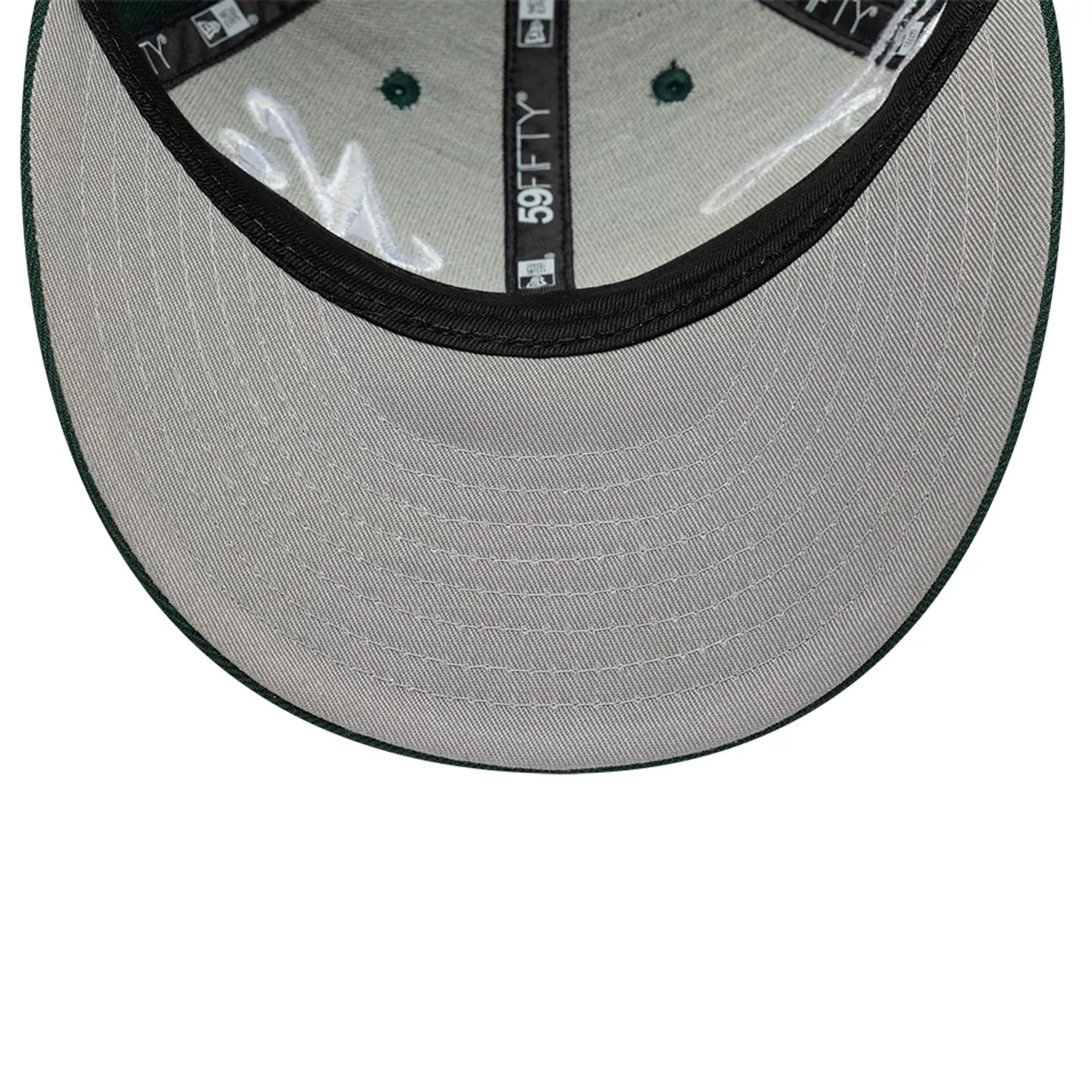 New Era Side Script Dark Green Low Profile 59FIFTY Fitted Cap - Image 2