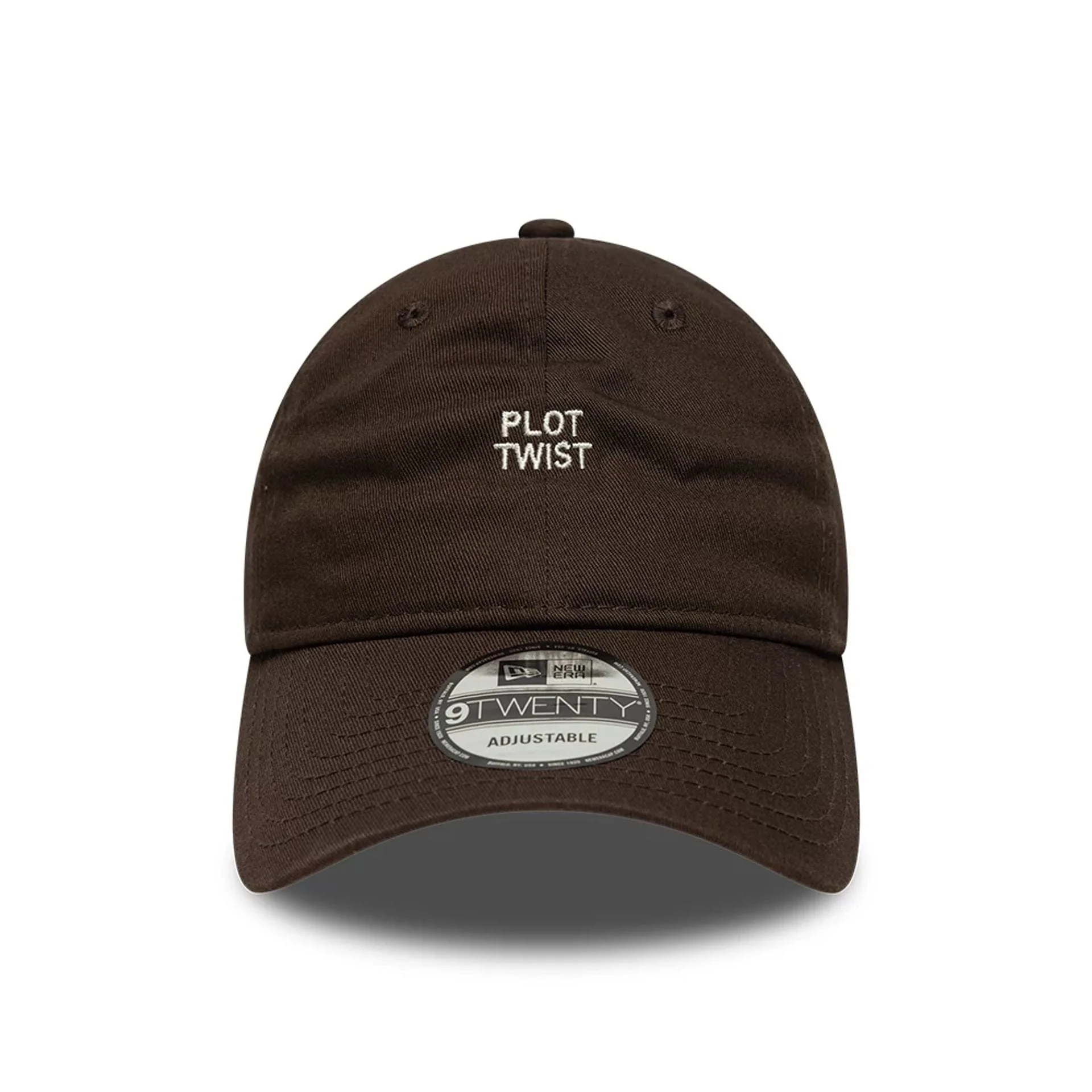 New Era Slogan Plot Twist Dark Brown 9TWENTY Adjustable Cap - Image 2