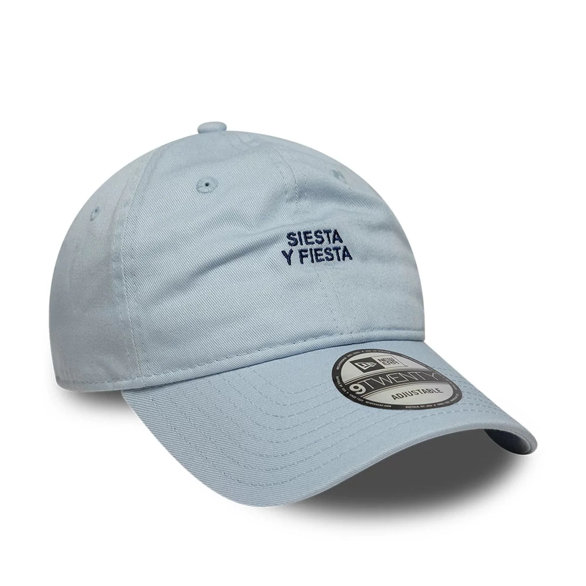 New Era Slogan Siesta Y Fiesta Pastel Blue 9TWENTY Adjustable Cap - Image 3