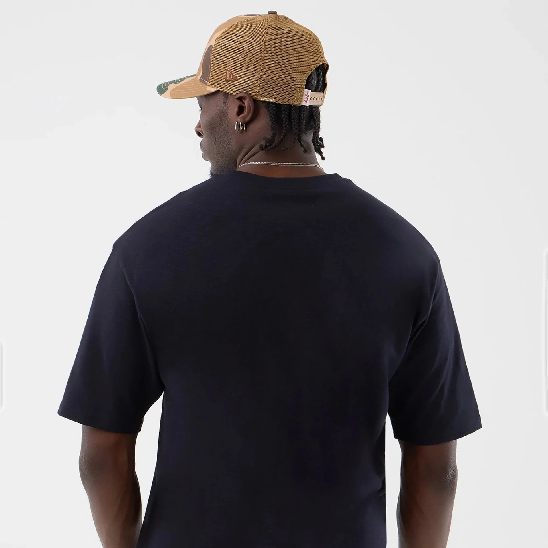 New Era Slub Navy Oversized T-Shirt - Image 7