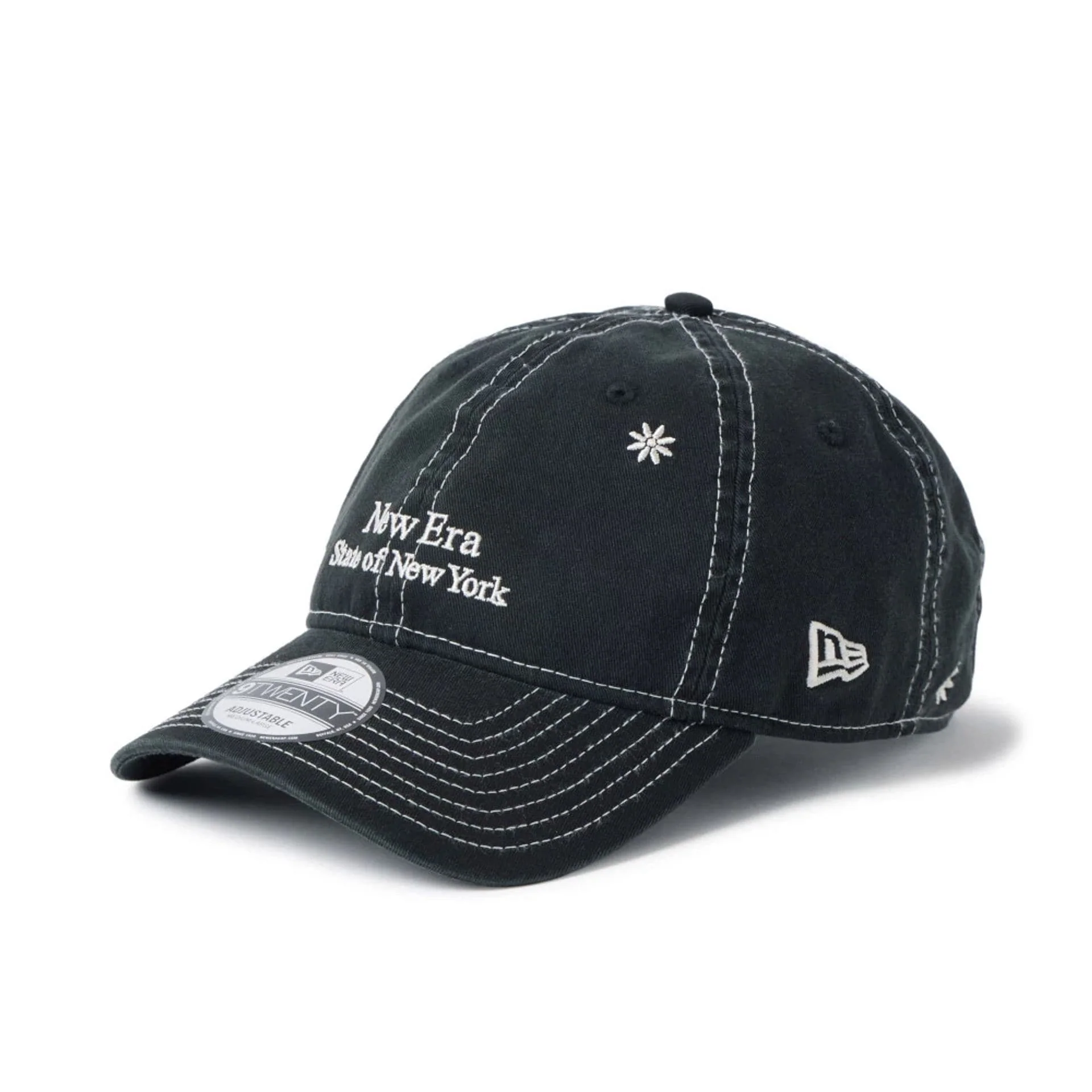 New Era State Of New York Black 9TWENTY Adjustable Cap - Image 9