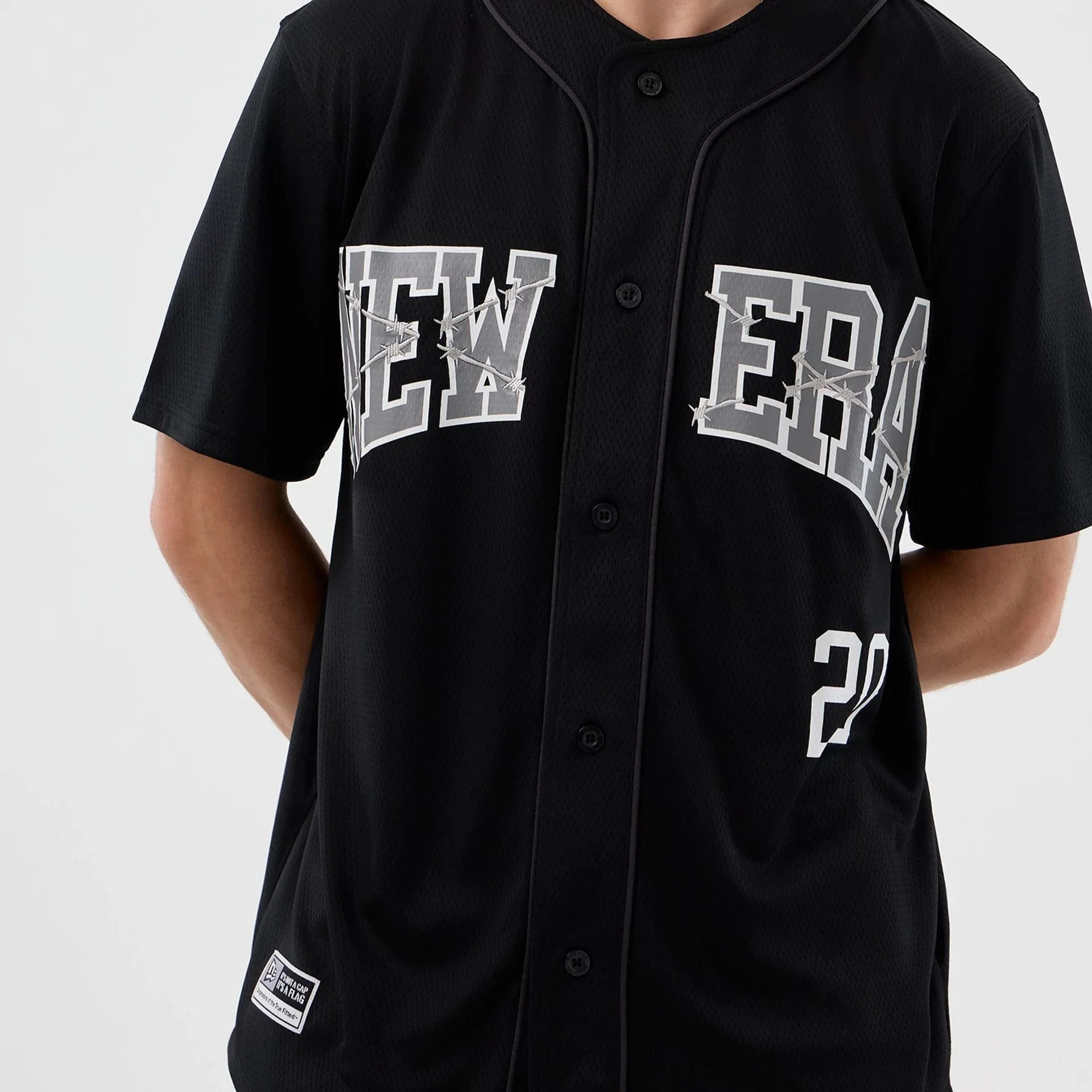 New Era Street Graphic Black Jersey - Image 3