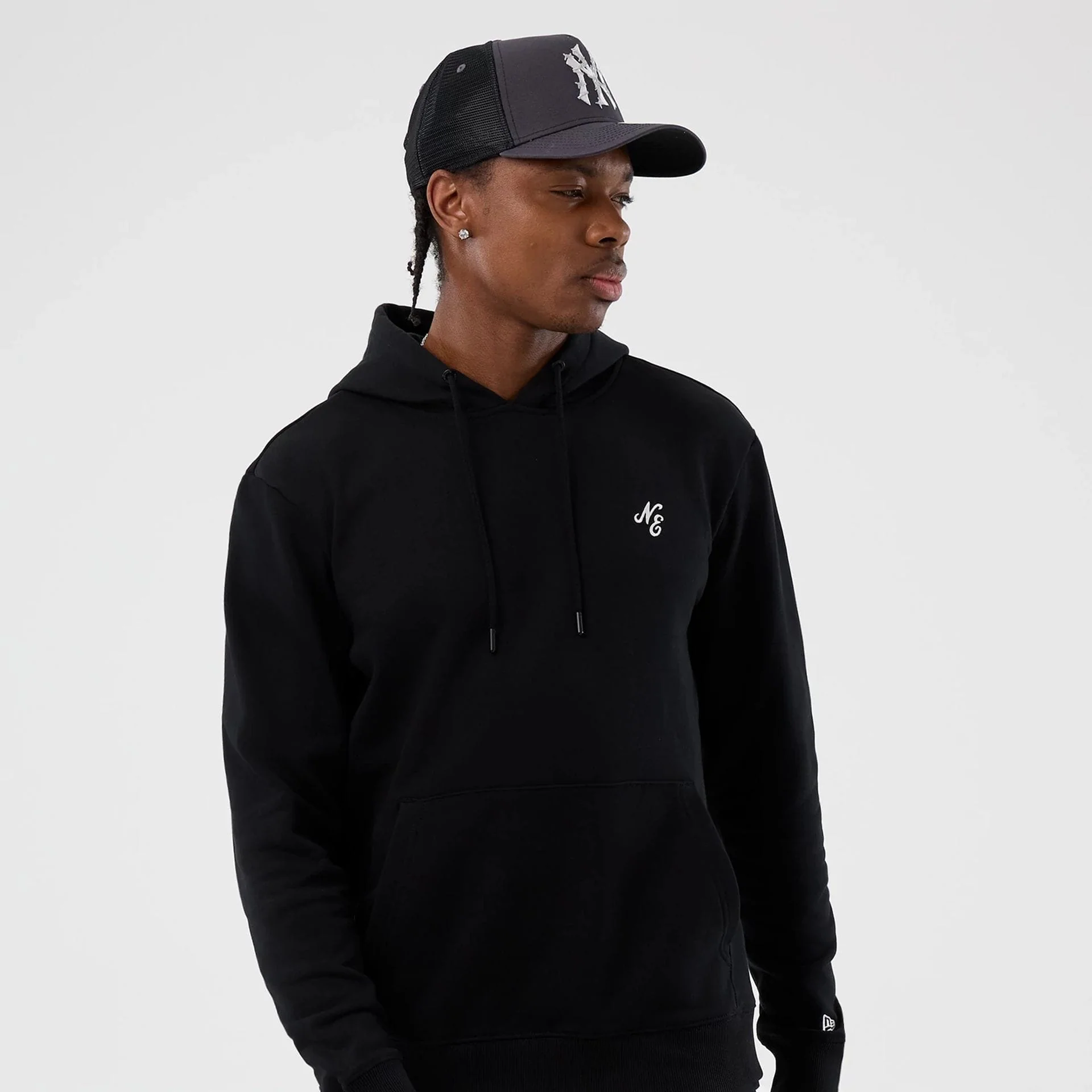 New Era Street Graphic Black Pullover Hoodie - Image 7