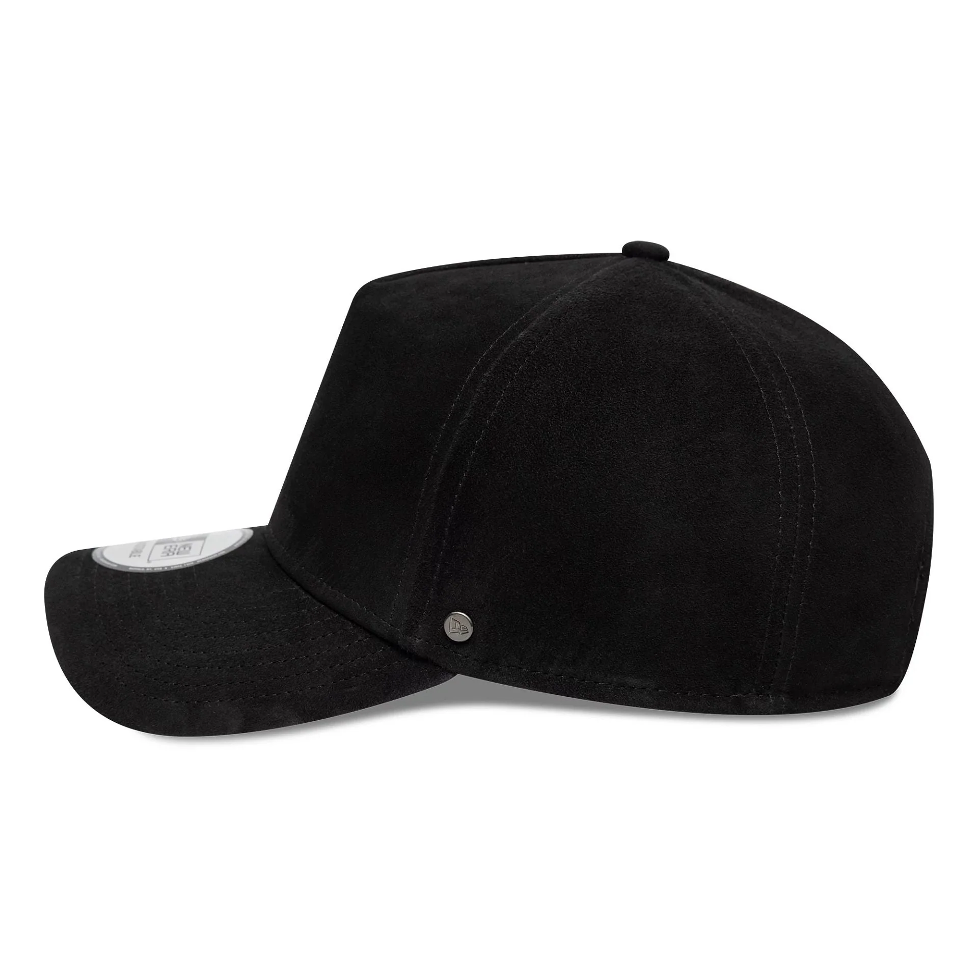 New Era Suede Black 9FORTY E-Frame Cap - Image 7