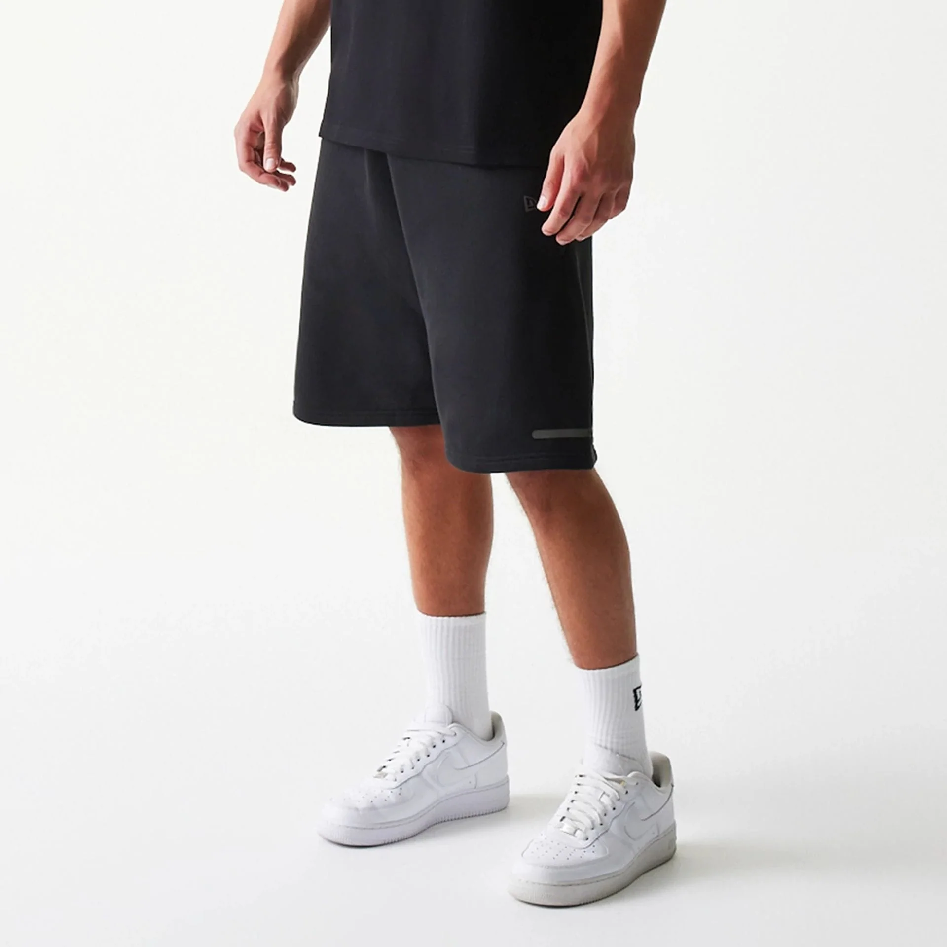New Era Tech Black Shorts - Image 3