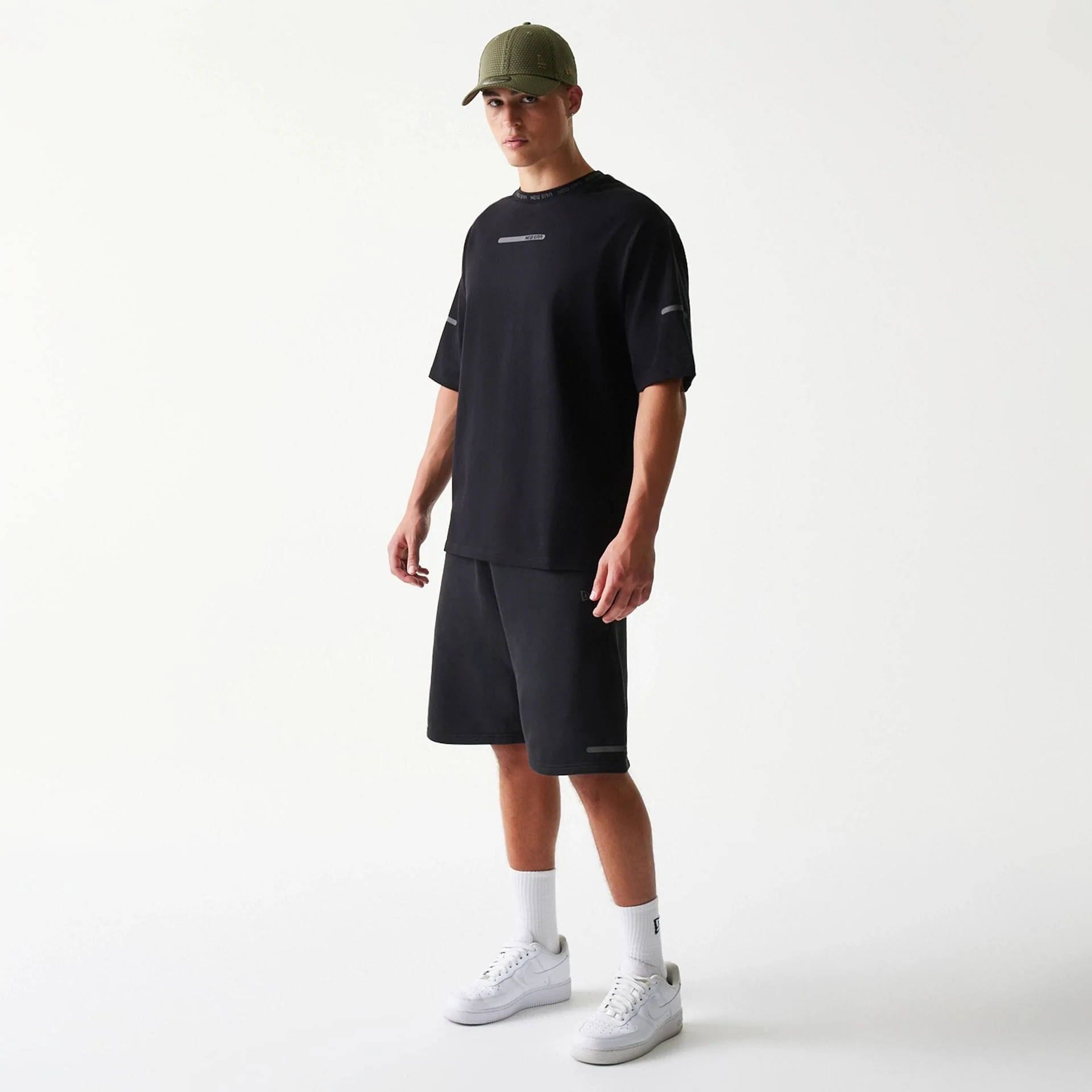 New Era Tech Black Shorts - Image 7
