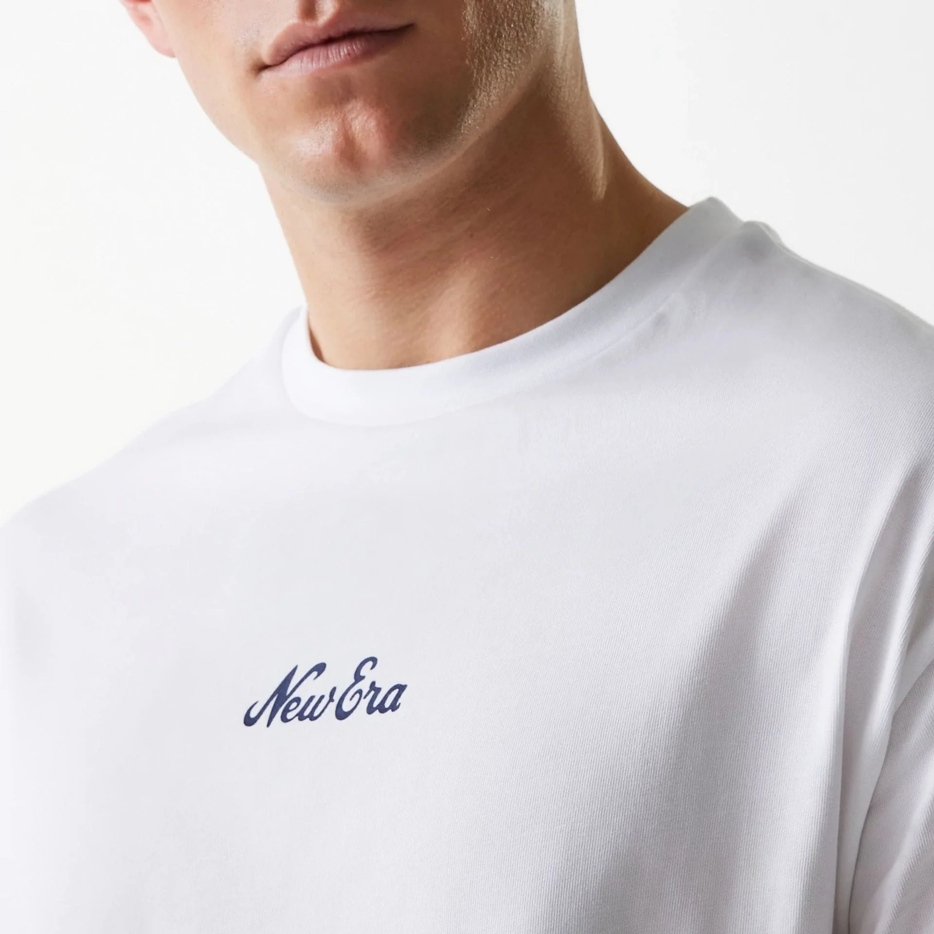 New Era Trucker Patch White Oversized T-Shirt - Image 5