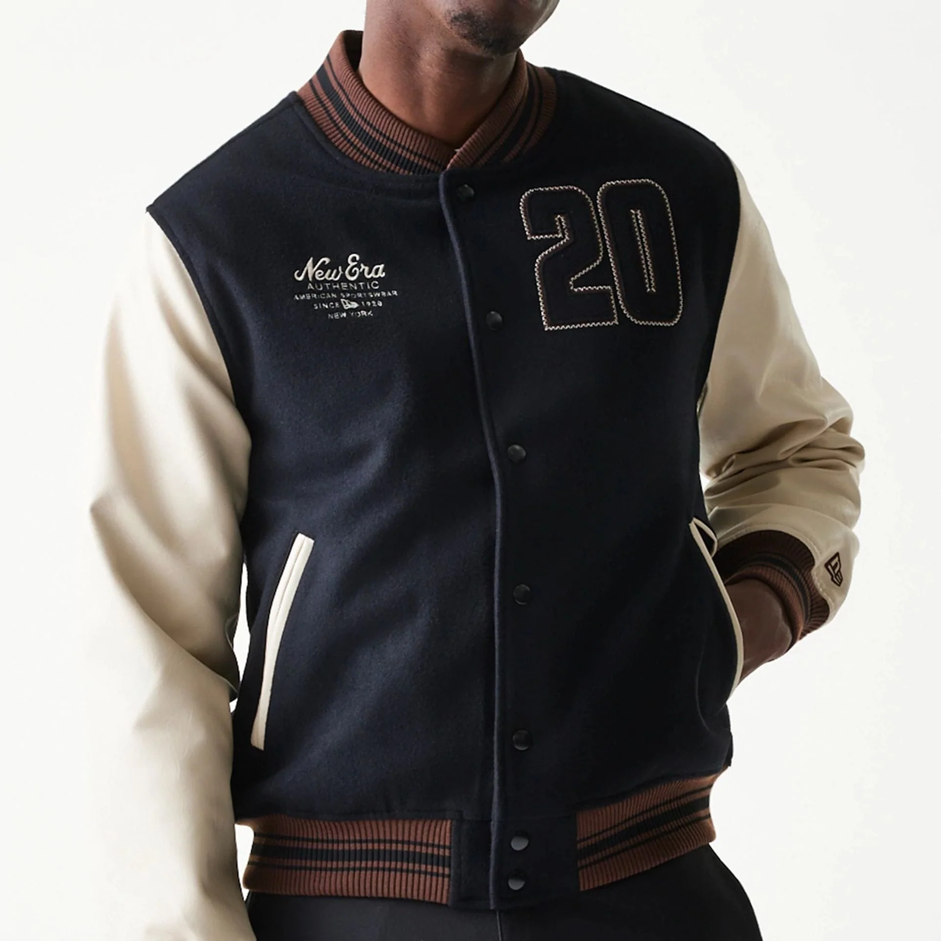 New Era Varsity Black Jacket - Image 5