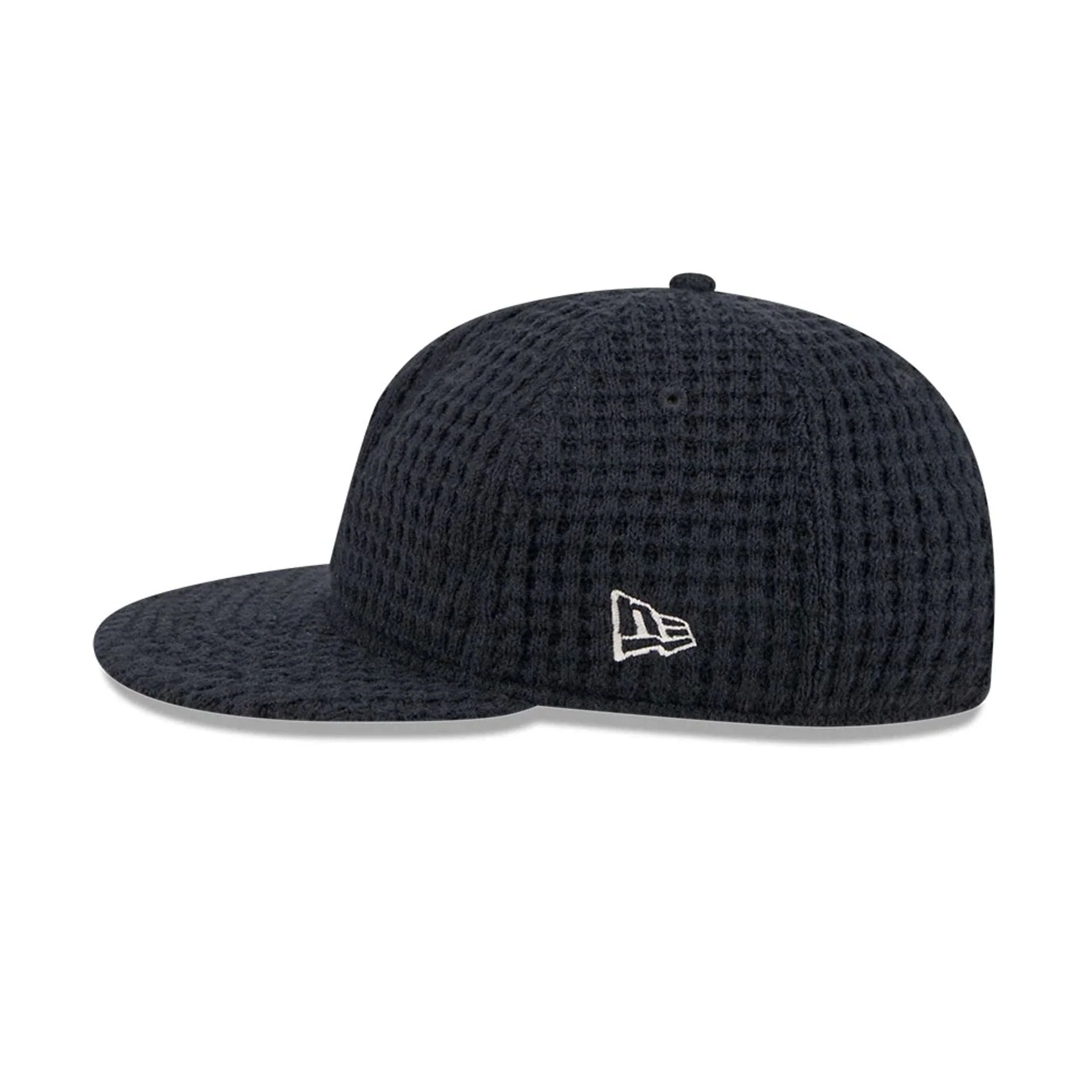 New Era Waffle Knit Navy Retro Crown 9FIFTY Adjustable Cap - Image 6