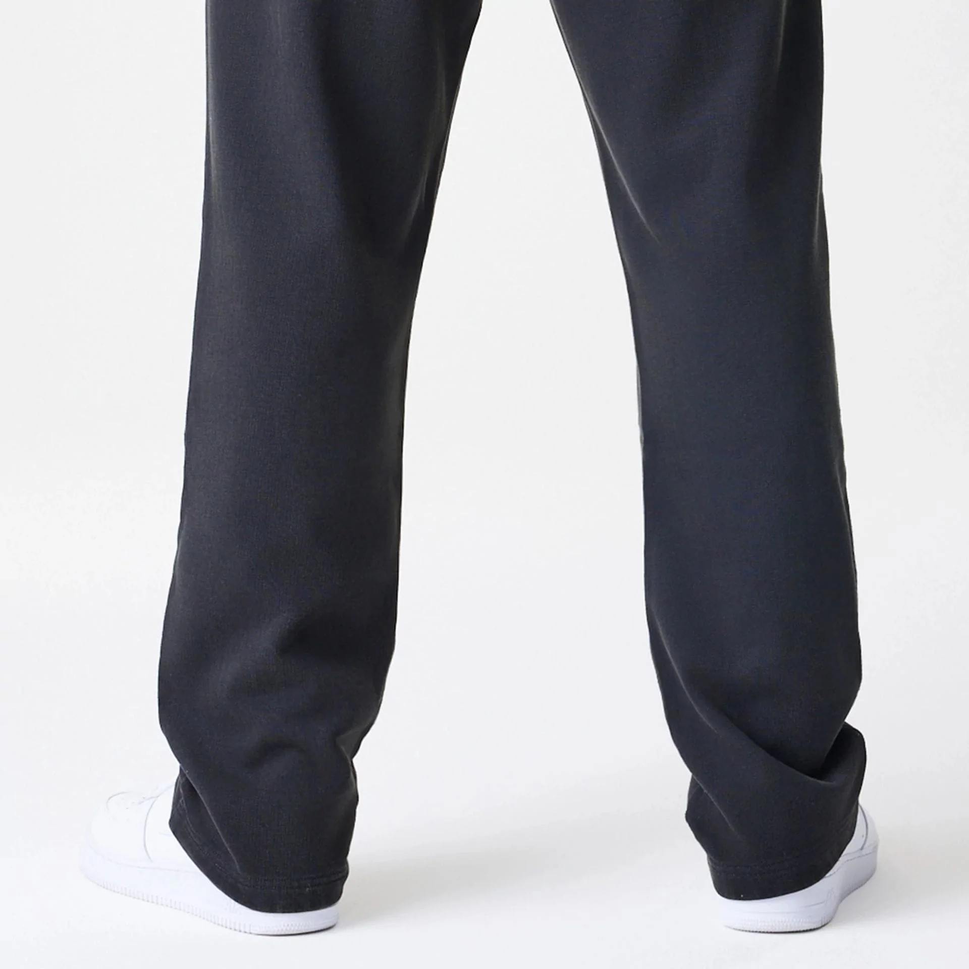 New Era Washed Black Straight Leg Joggers - Image 7