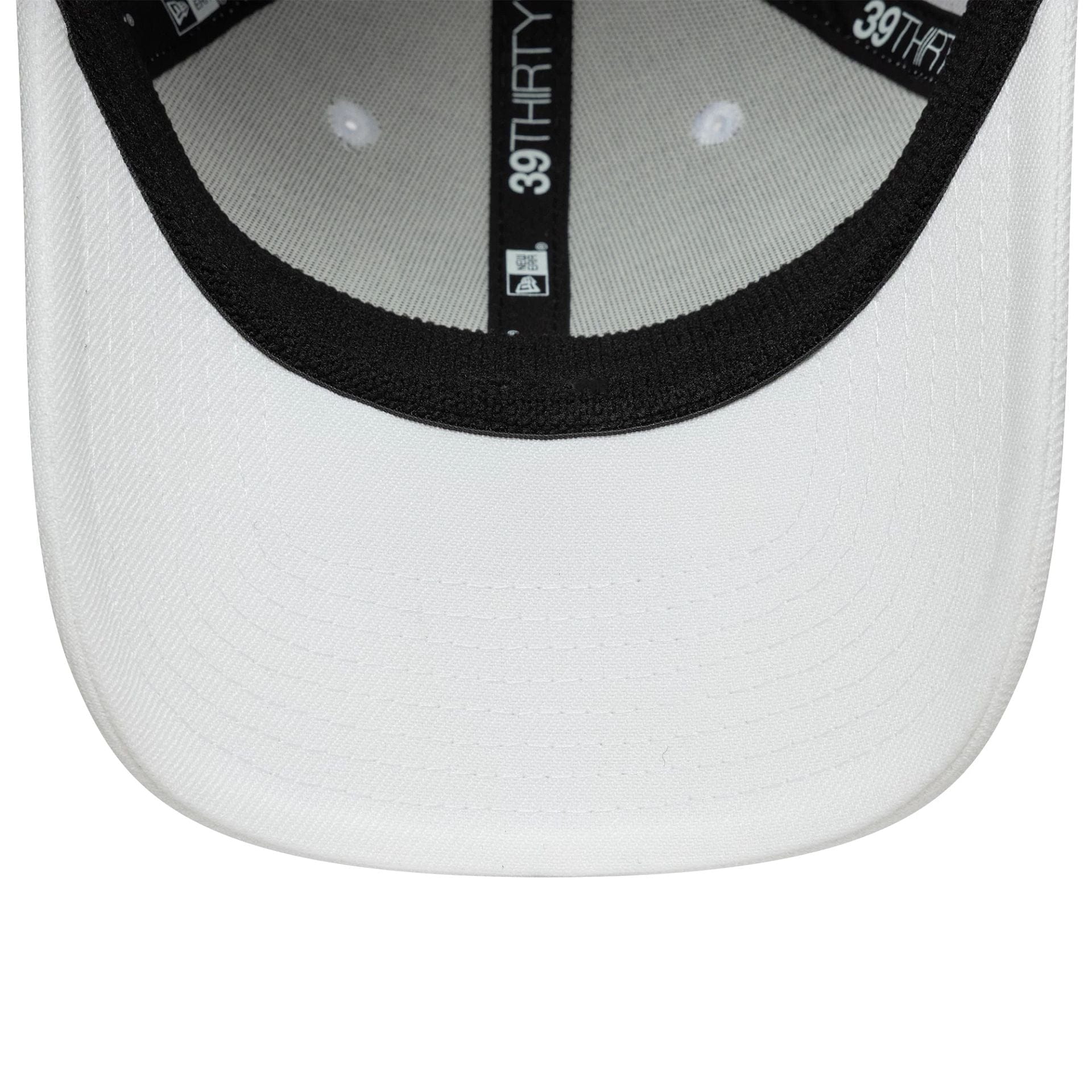 New Era White 39THIRTY Stretch Fit Cap - Image 7
