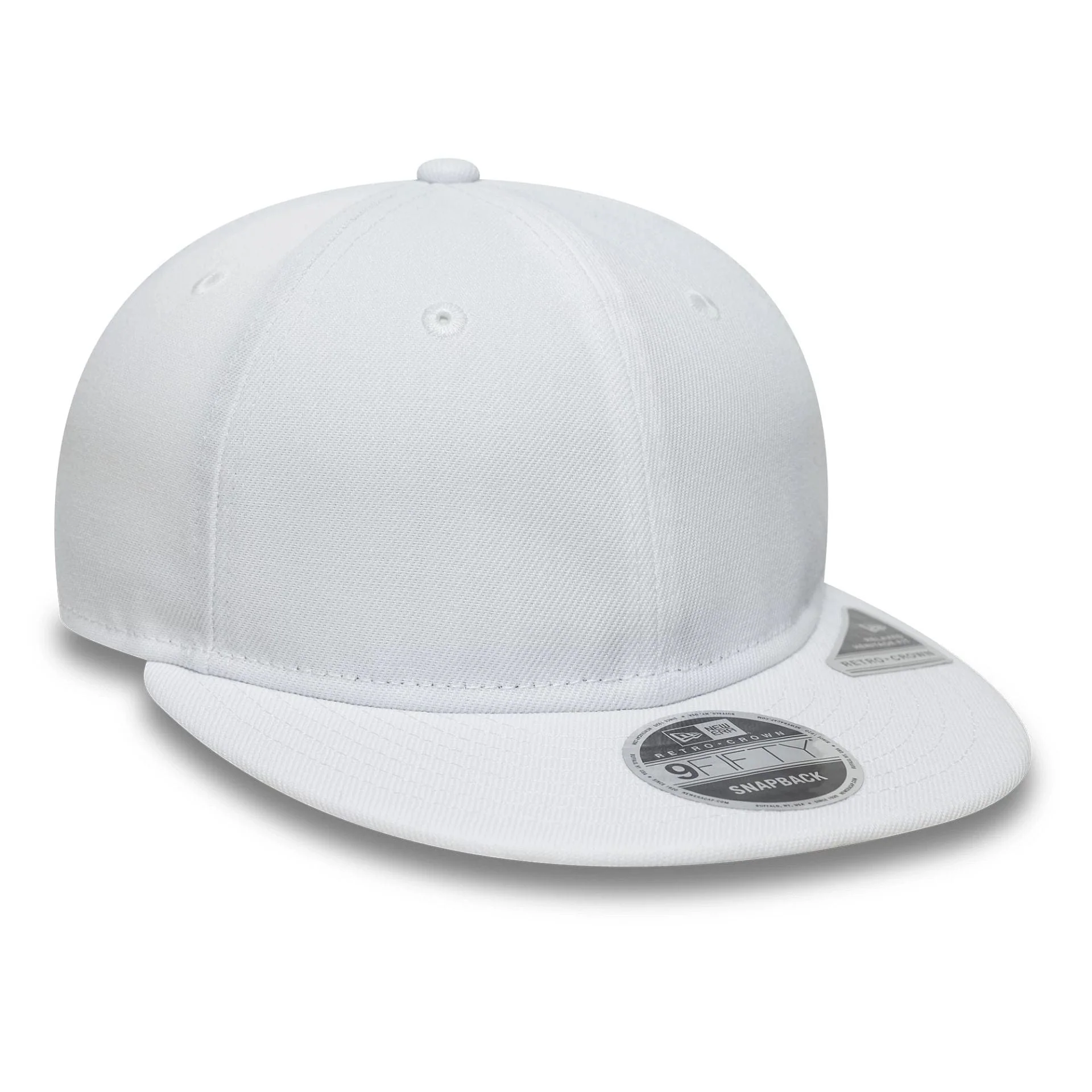 New Era White Retro Crown 9FIFTY Snapback Adjustable Cap - Image 3