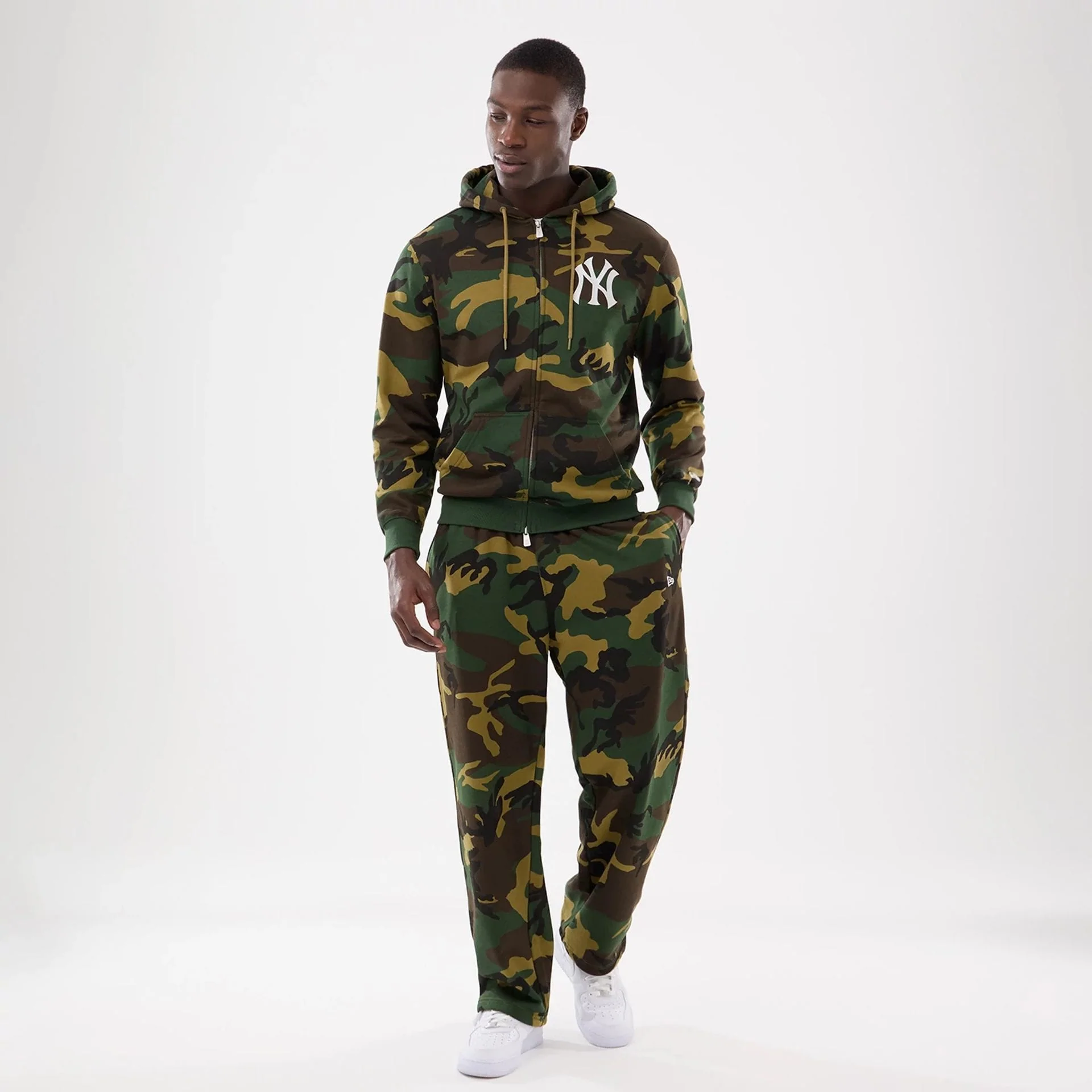 New Era Woodland Camo Joggers - Image 8
