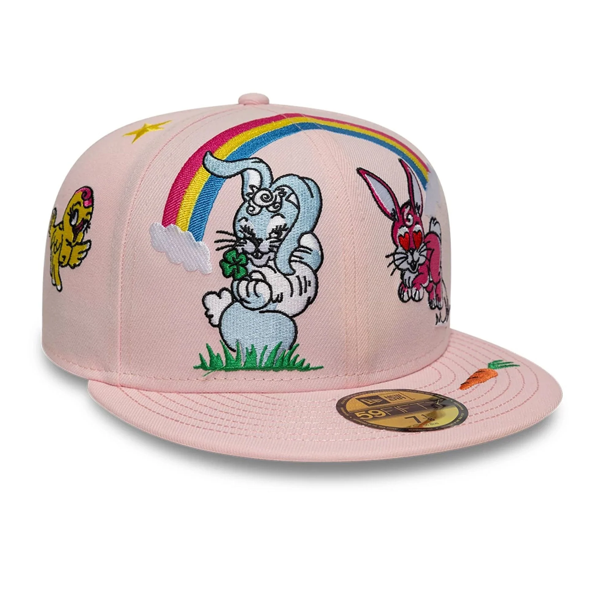 New Era x Kenzo Pastel Pink 59FIFTY Fitted Cap - Image 3