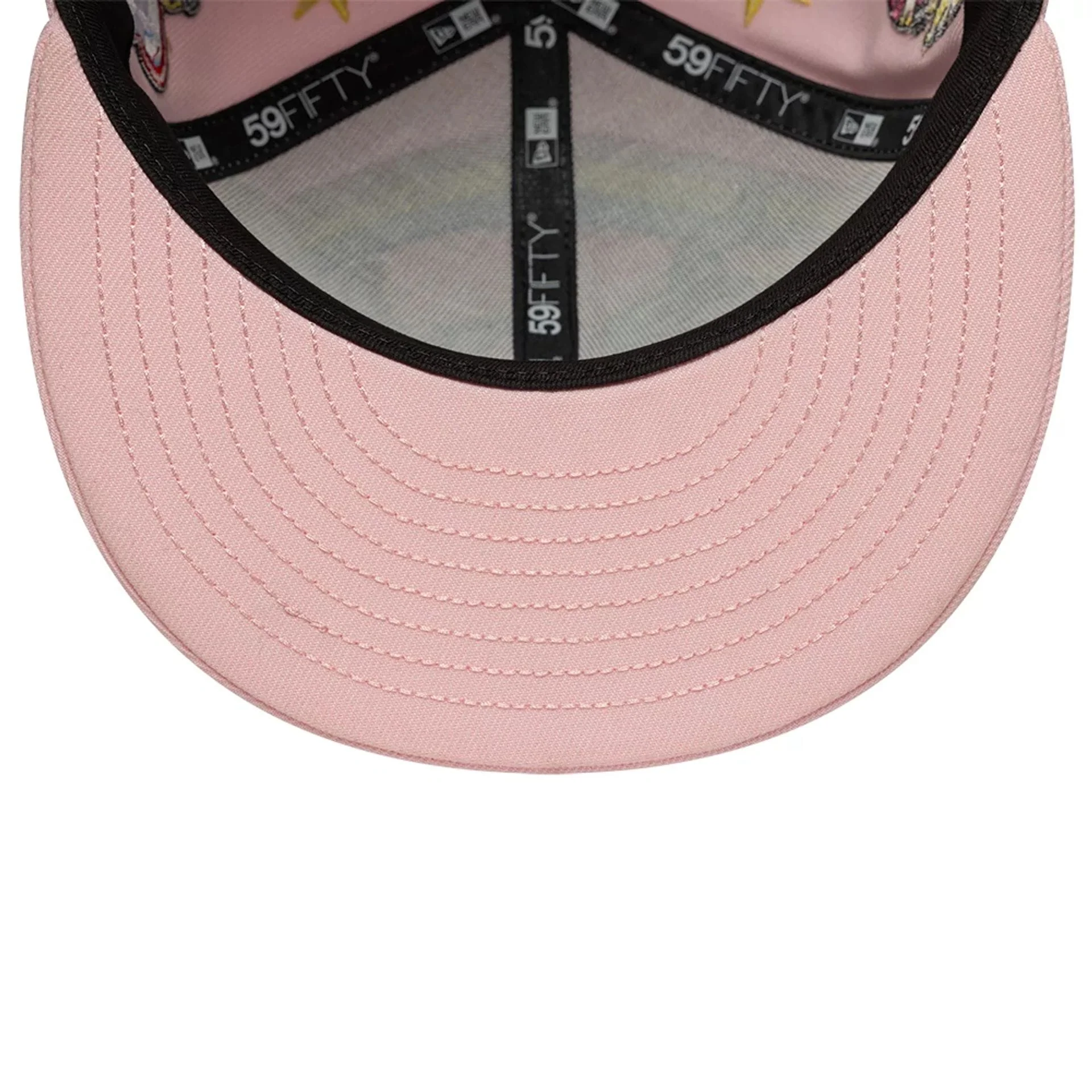 New Era x Kenzo Pastel Pink 59FIFTY Fitted Cap - Image 7