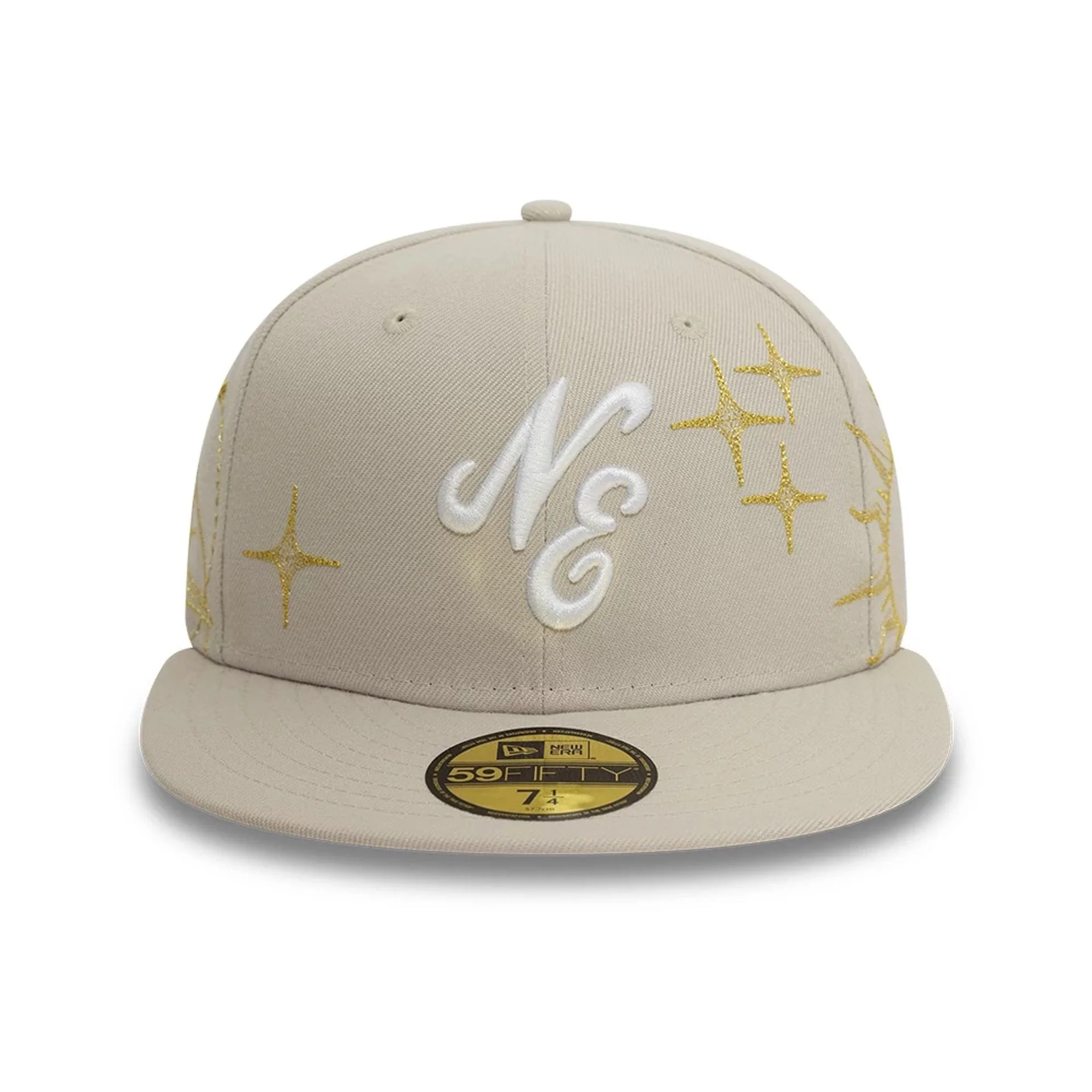 New Era Zodiac Light Beige 59FIFTY Fitted Cap - Image 3
