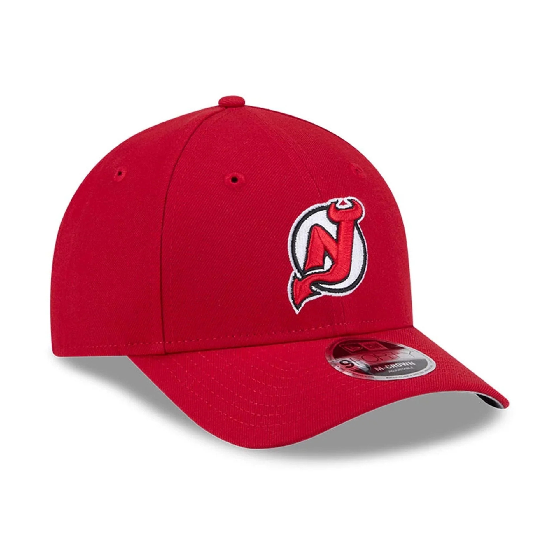 New Jersey Devils NHL Team Red 9FORTY M-Crown Adjustable Cap - Image 4