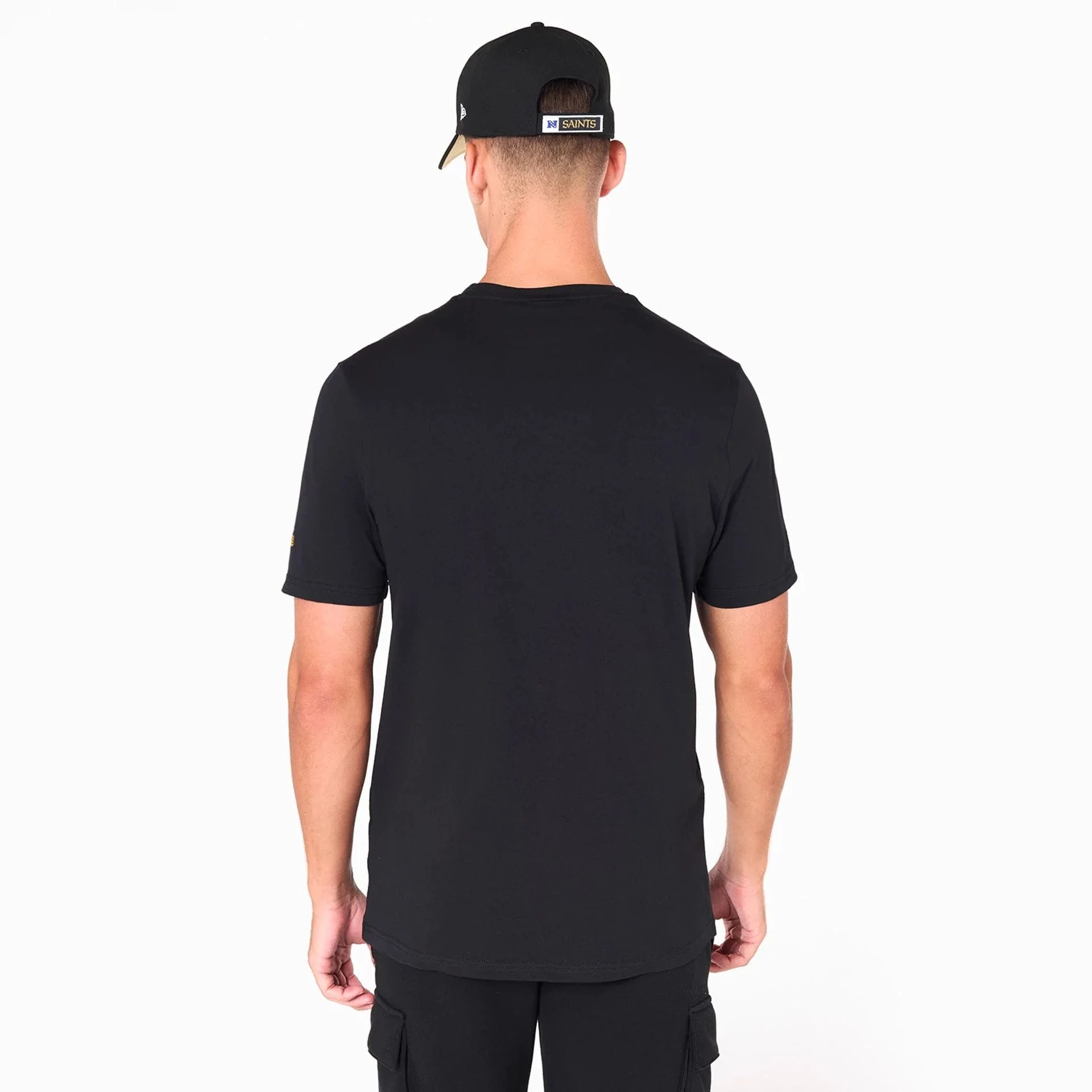 New Orleans Saints NFL Black T-Shirt - Image 7