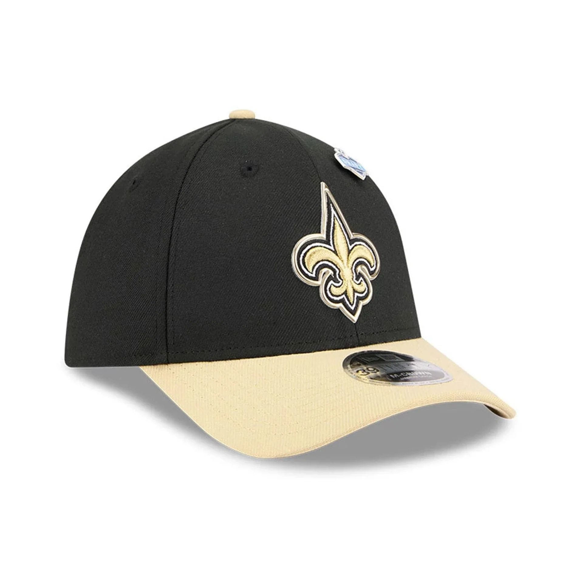 New Orleans Saints NFL Draft 2026 Black 39THIRTY M-Crown Stretch Fit Cap - Image 4